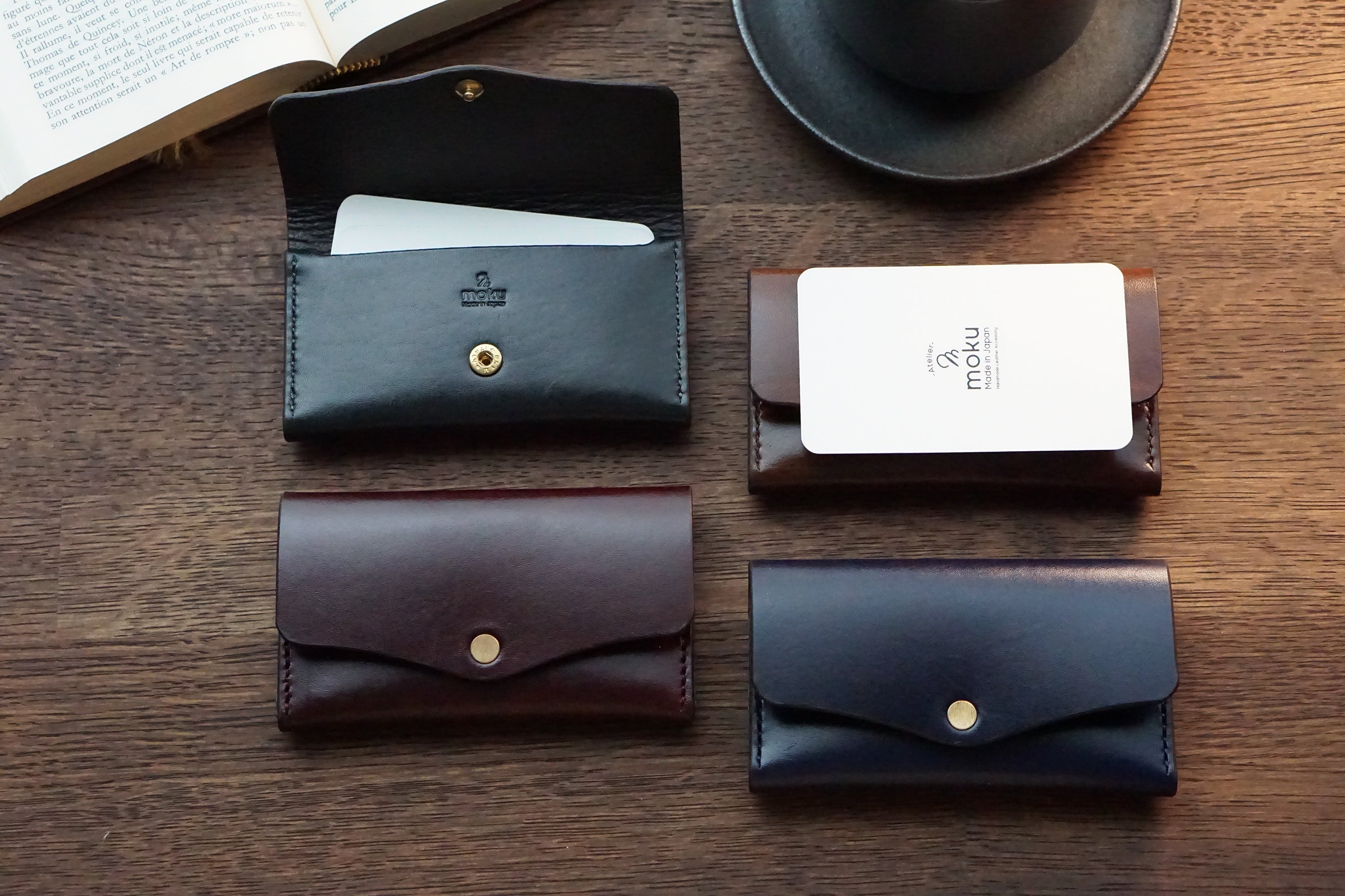 名刺入れ・カードケース – moku | 薄い財布などの革小物ブランド