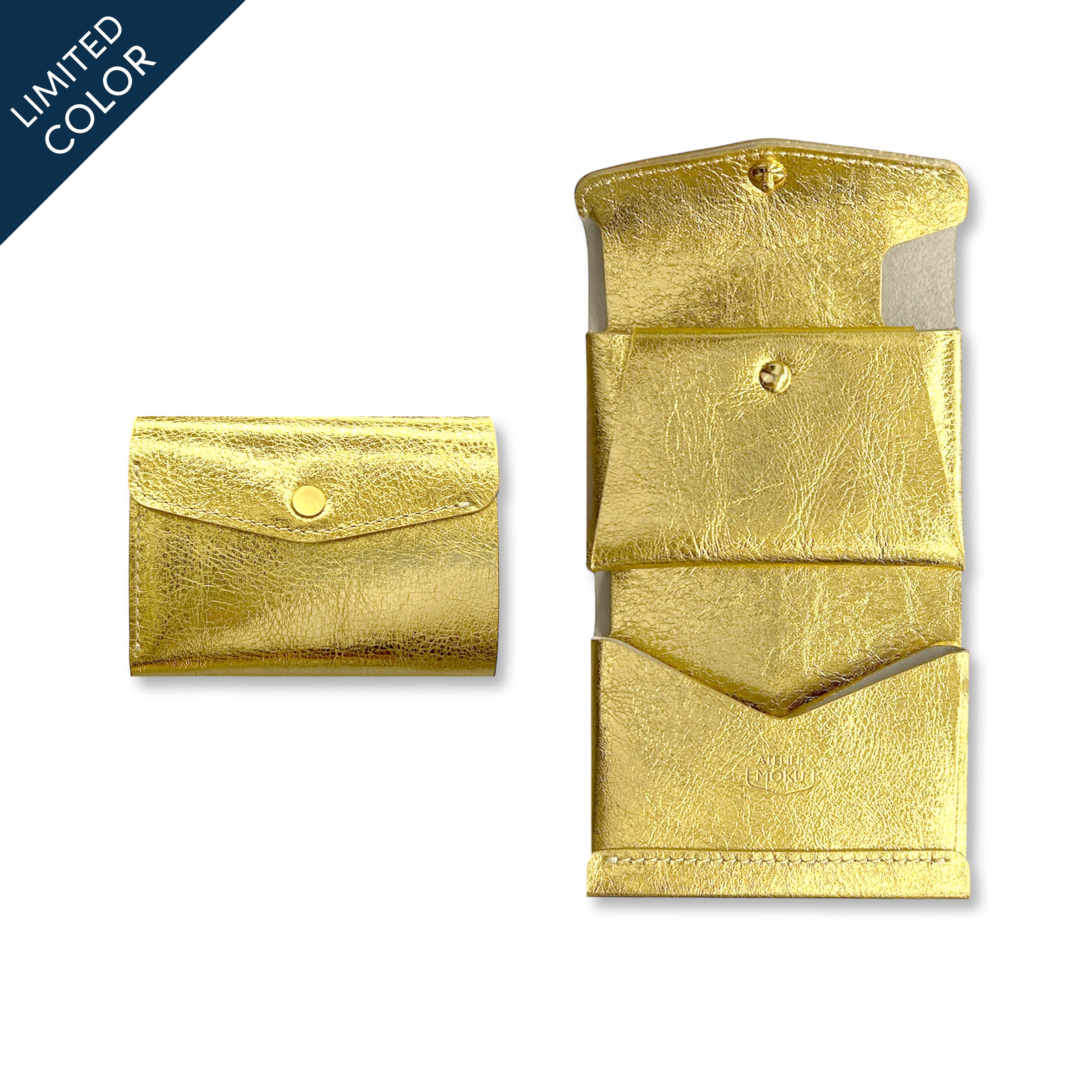 Small and thin tri-fold wallet PALUMO Noblessa