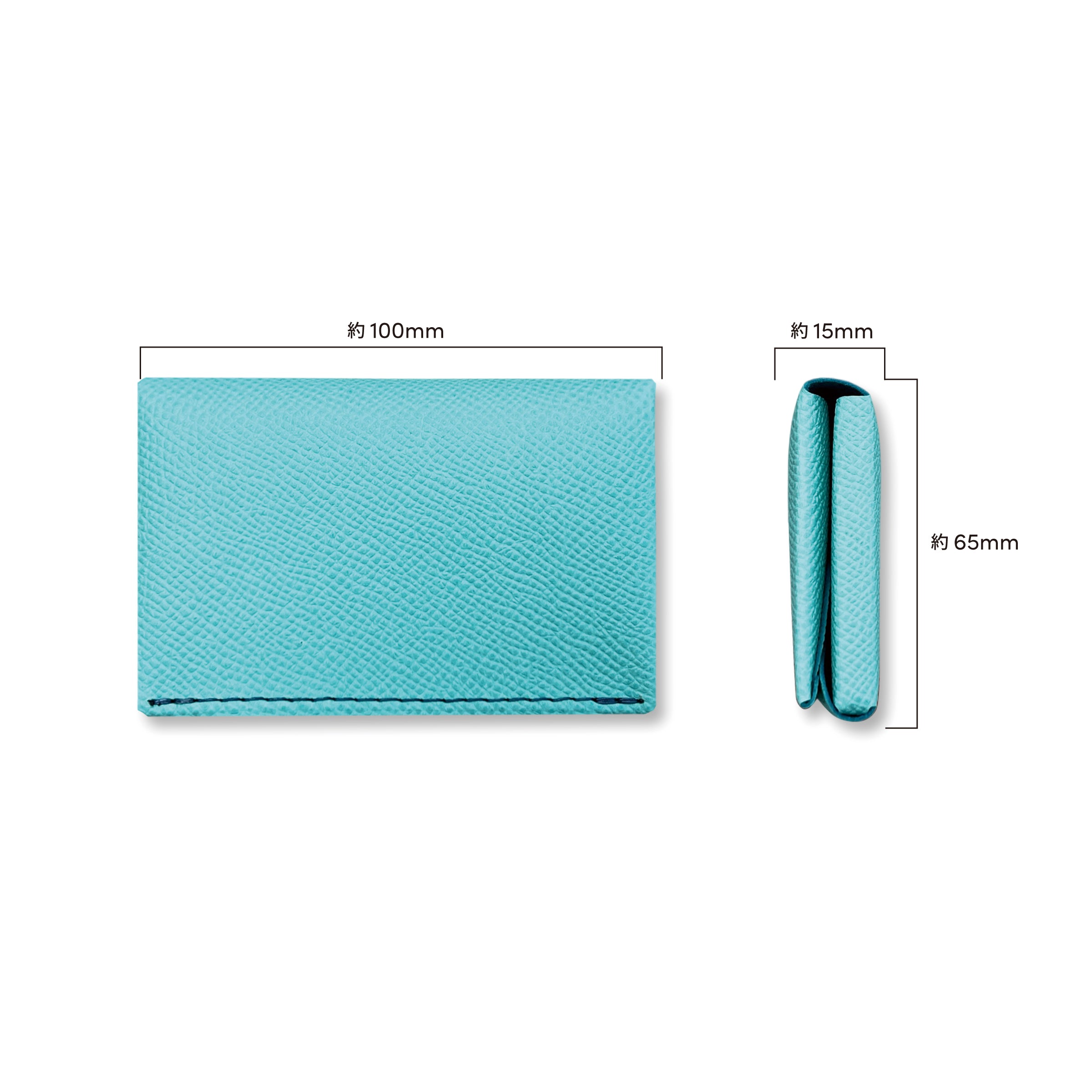 Business card holder with sleeve pocket Patan Pueblo