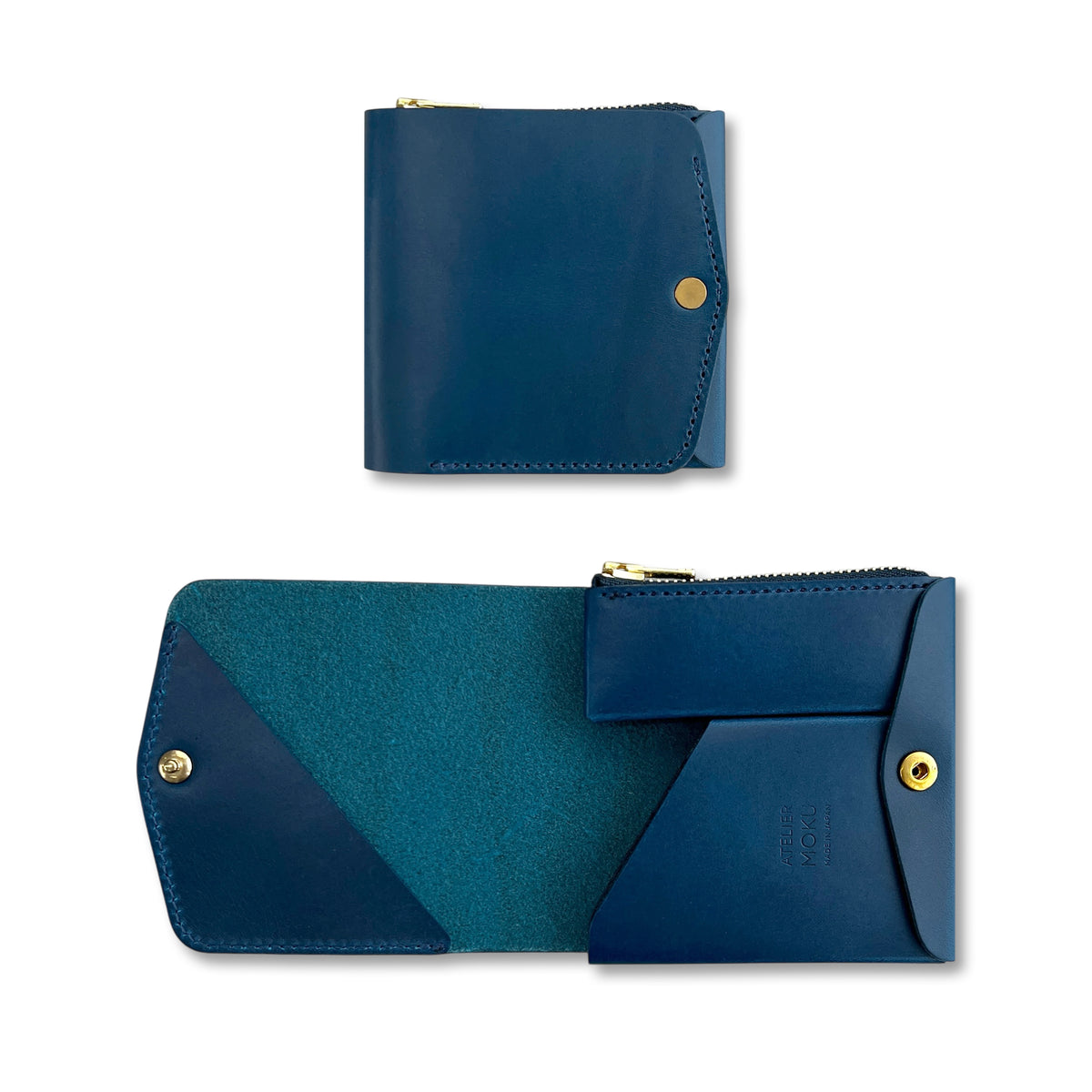 Small and thin wallet SAKU ver.3 Buttero