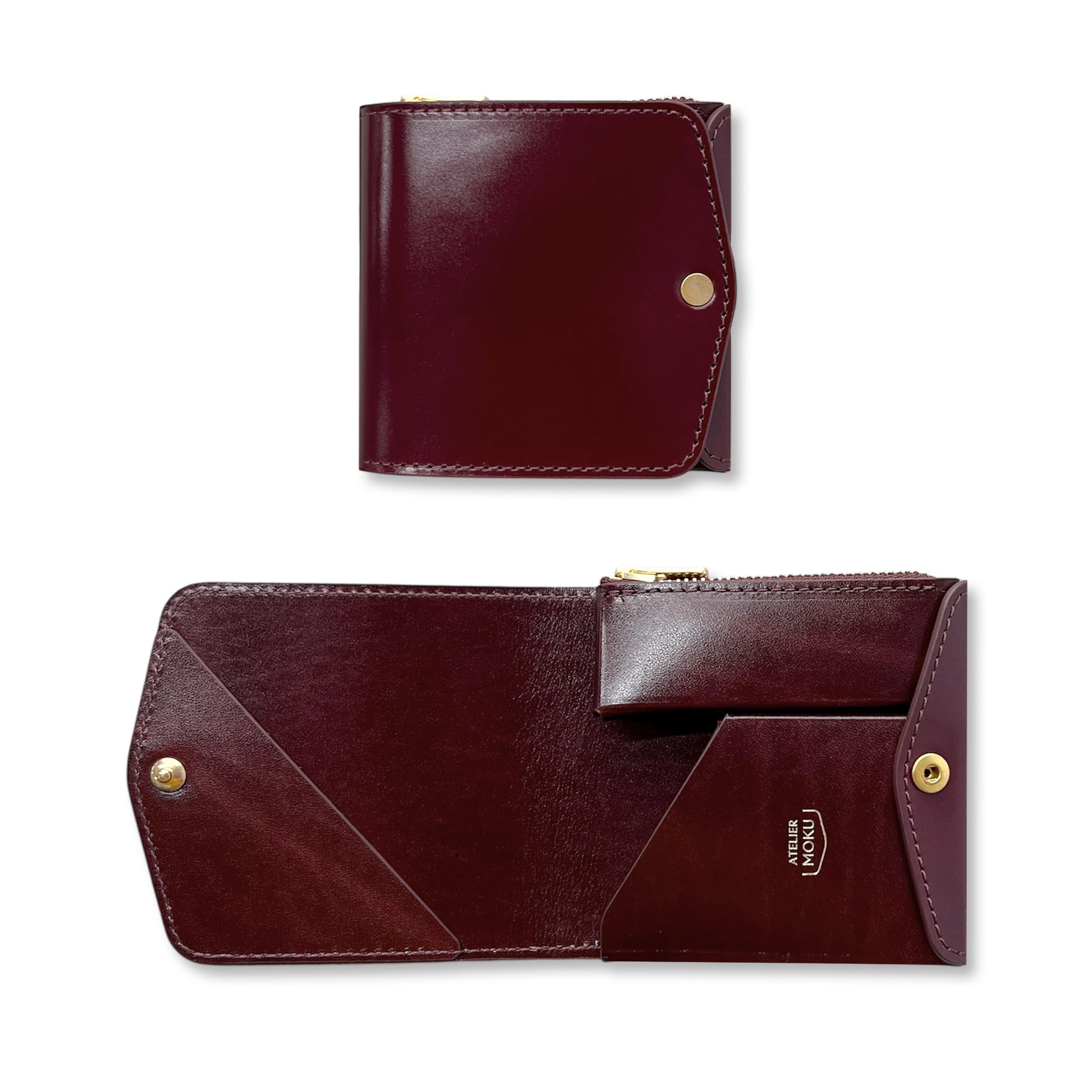 小さく薄い財布SAKU ver.3 Plus Cordovan