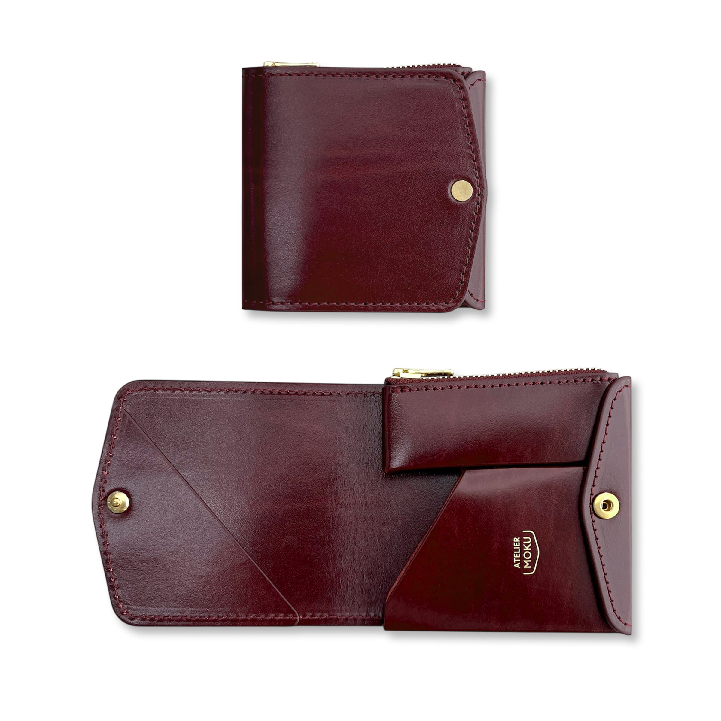 Small and thin wallet Saku ver.3 Plus Rugato