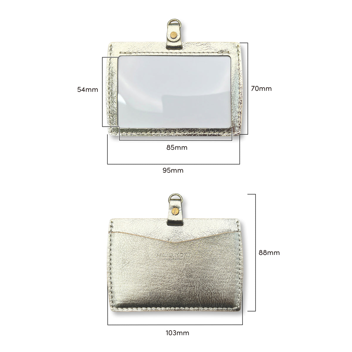 IDカードホルダー Shine YK(横型) Meteor Leather