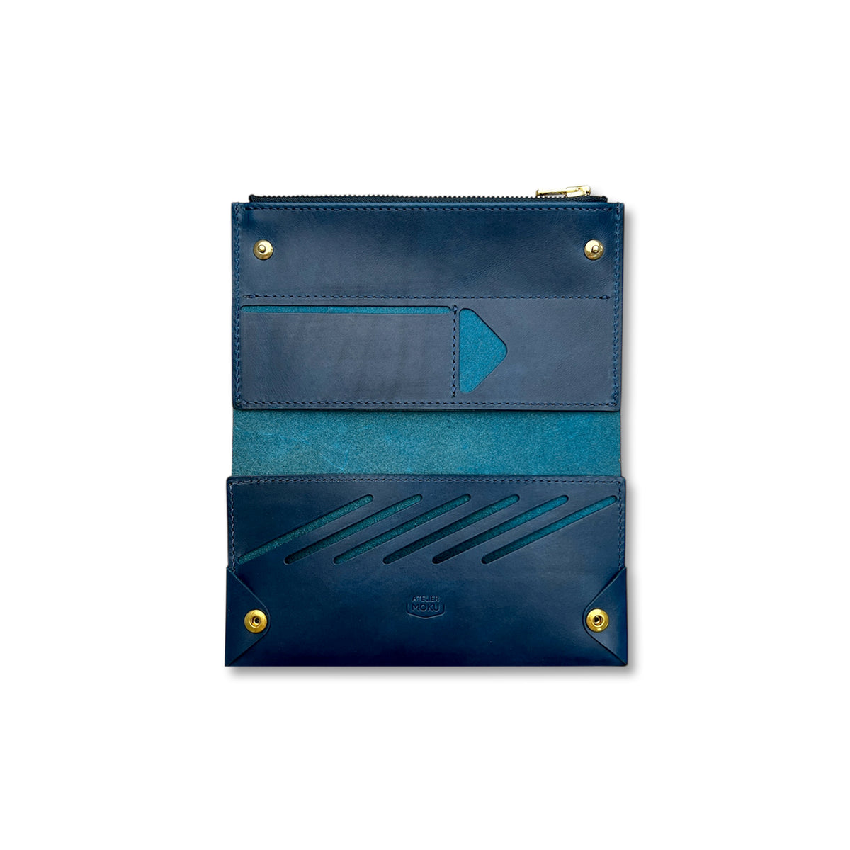 Small and thin long wallet UNO ver.2 Buttero