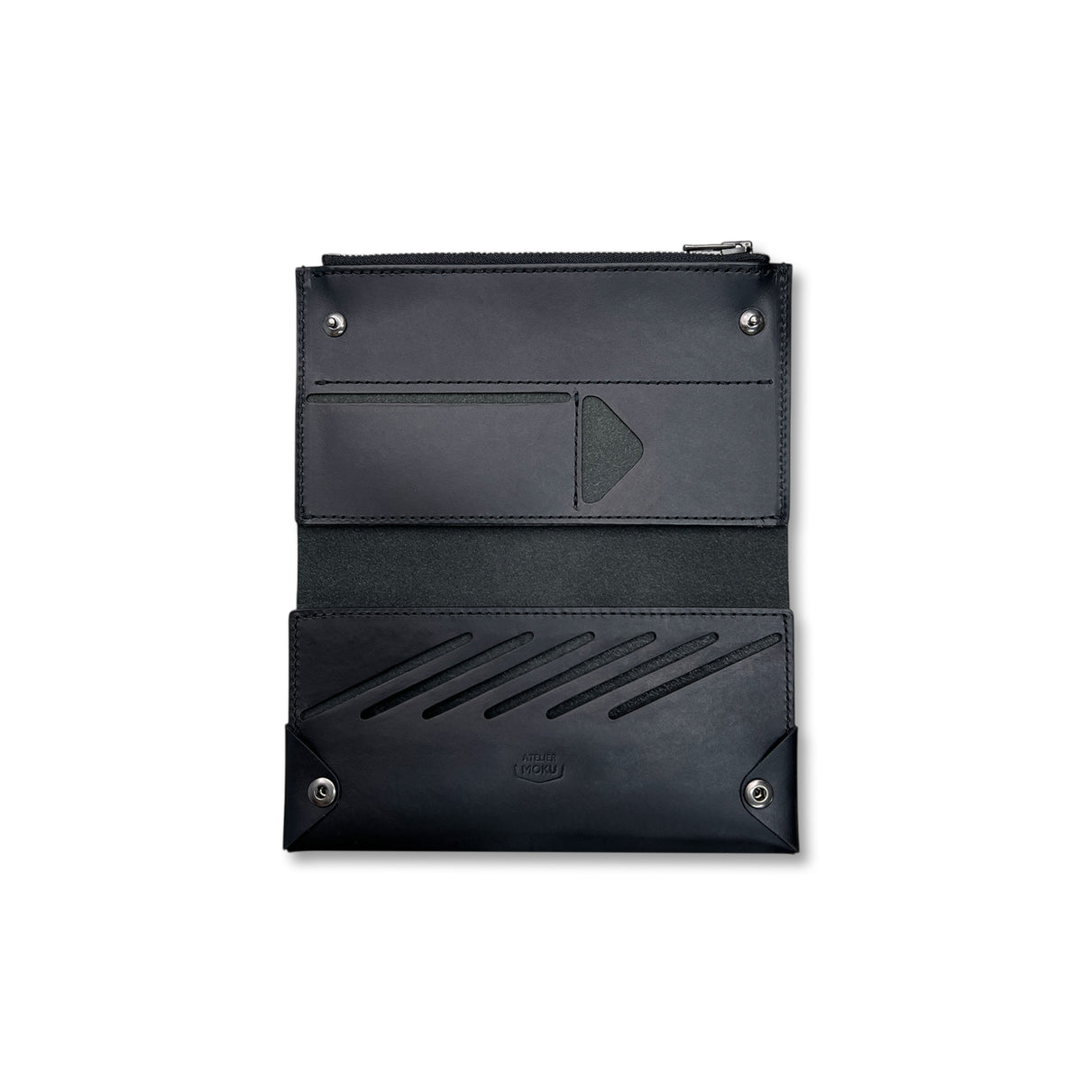 Small and thin long wallet UNO ver.2 Buttero