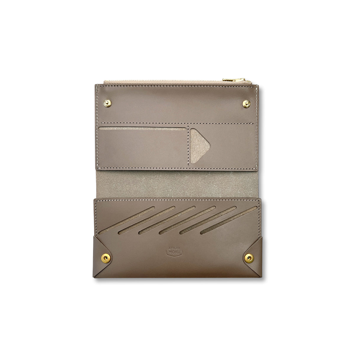 Small and thin long wallet UNO ver.2 Buttero