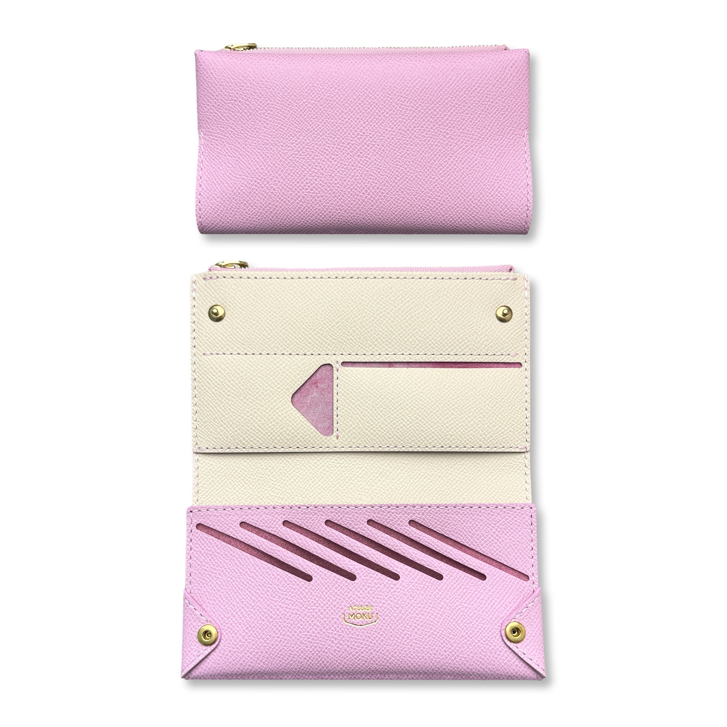 Small and thin long wallet UNO ver.2 Plus VeauEpsom