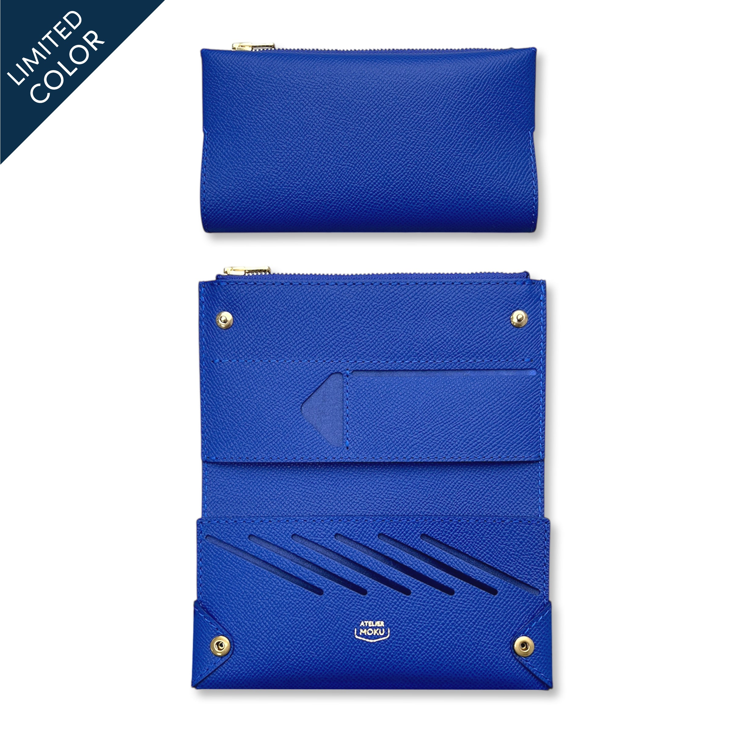 Small and thin long wallet UNO ver.2 Plus VeauEpsom