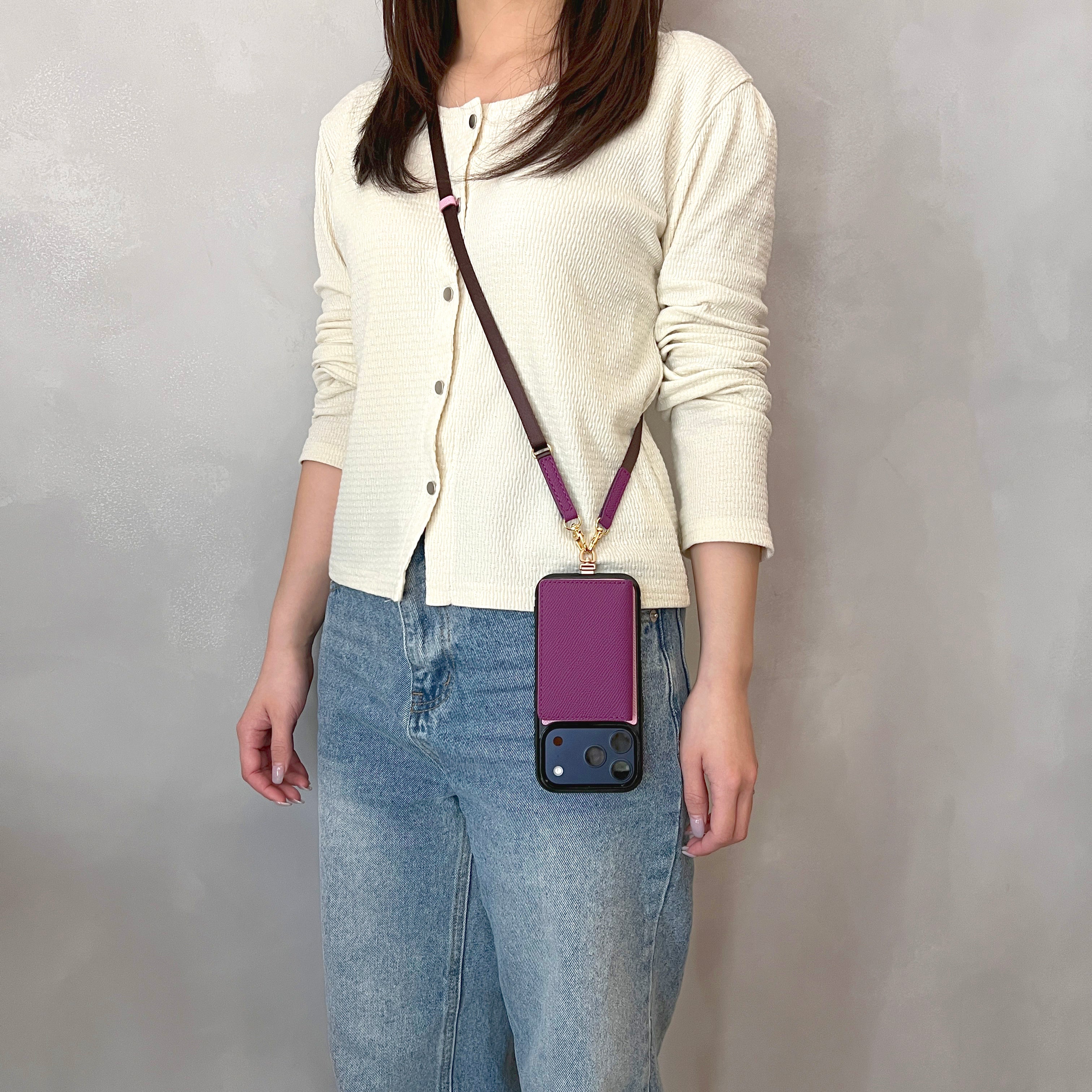 [4/18(土)予約開始]スマホショルダーストラップ Syorun VeauEpsom