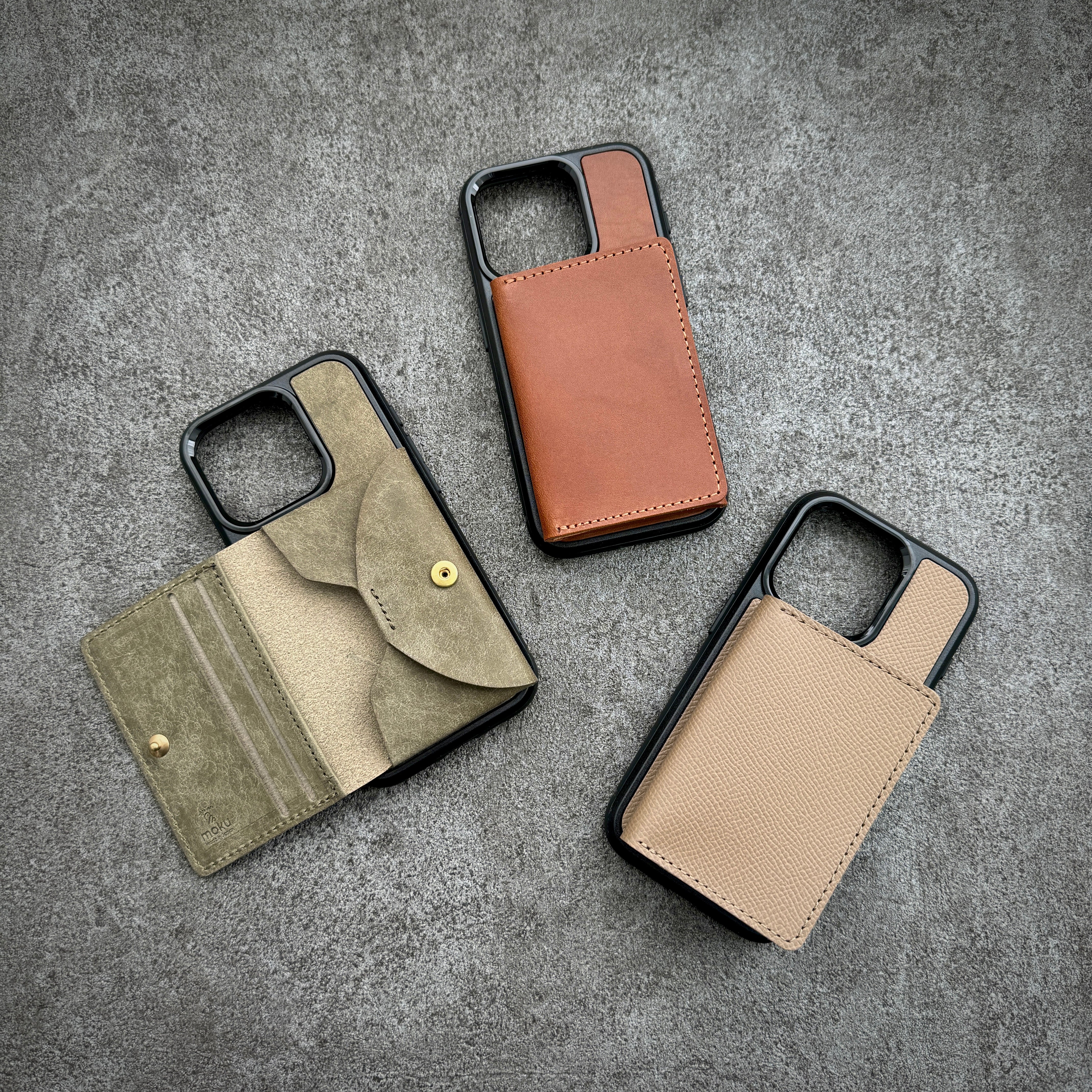 Motto Noblessa iPhone case and wallet