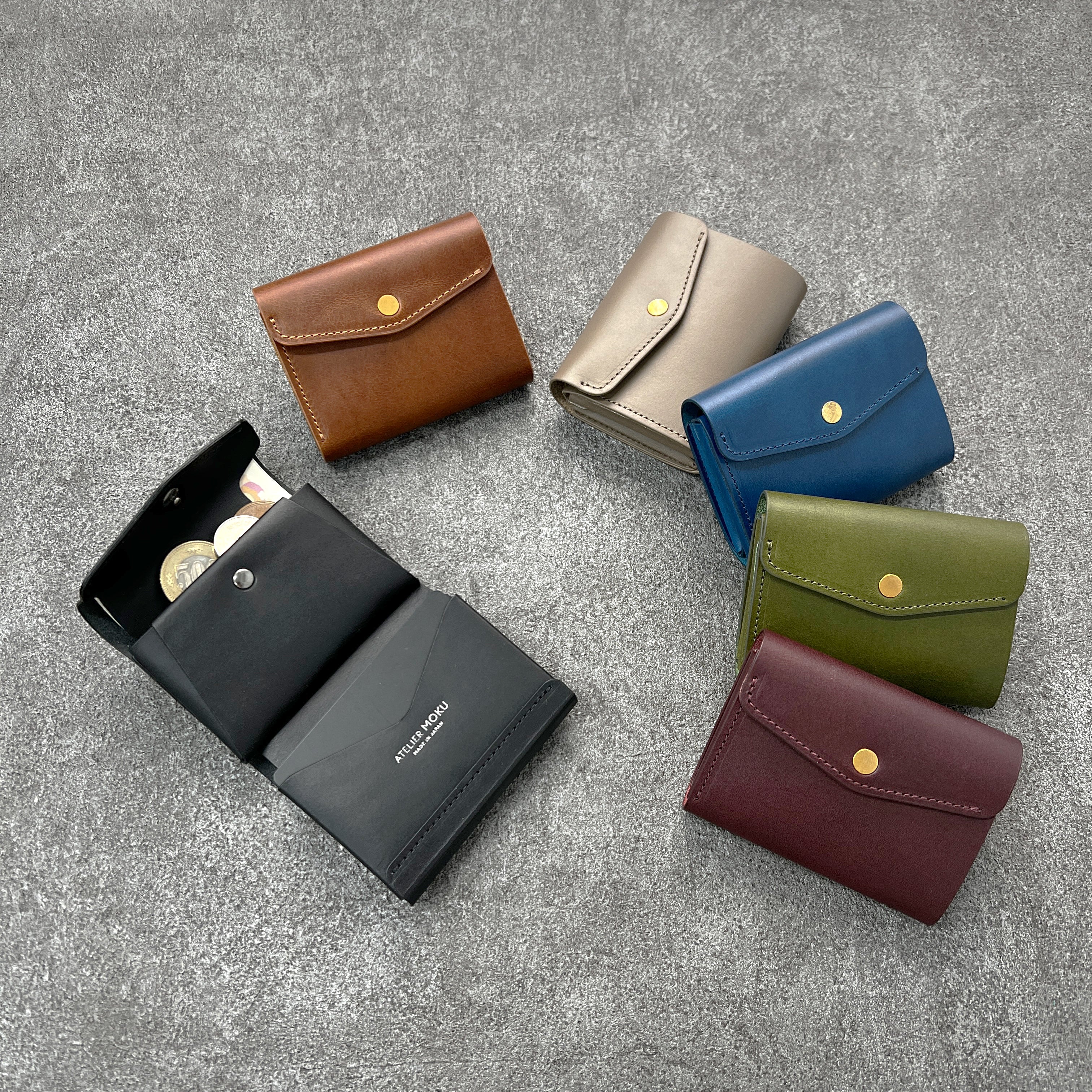 ATELIER MOKU | 薄い財布などの革小物ブランド