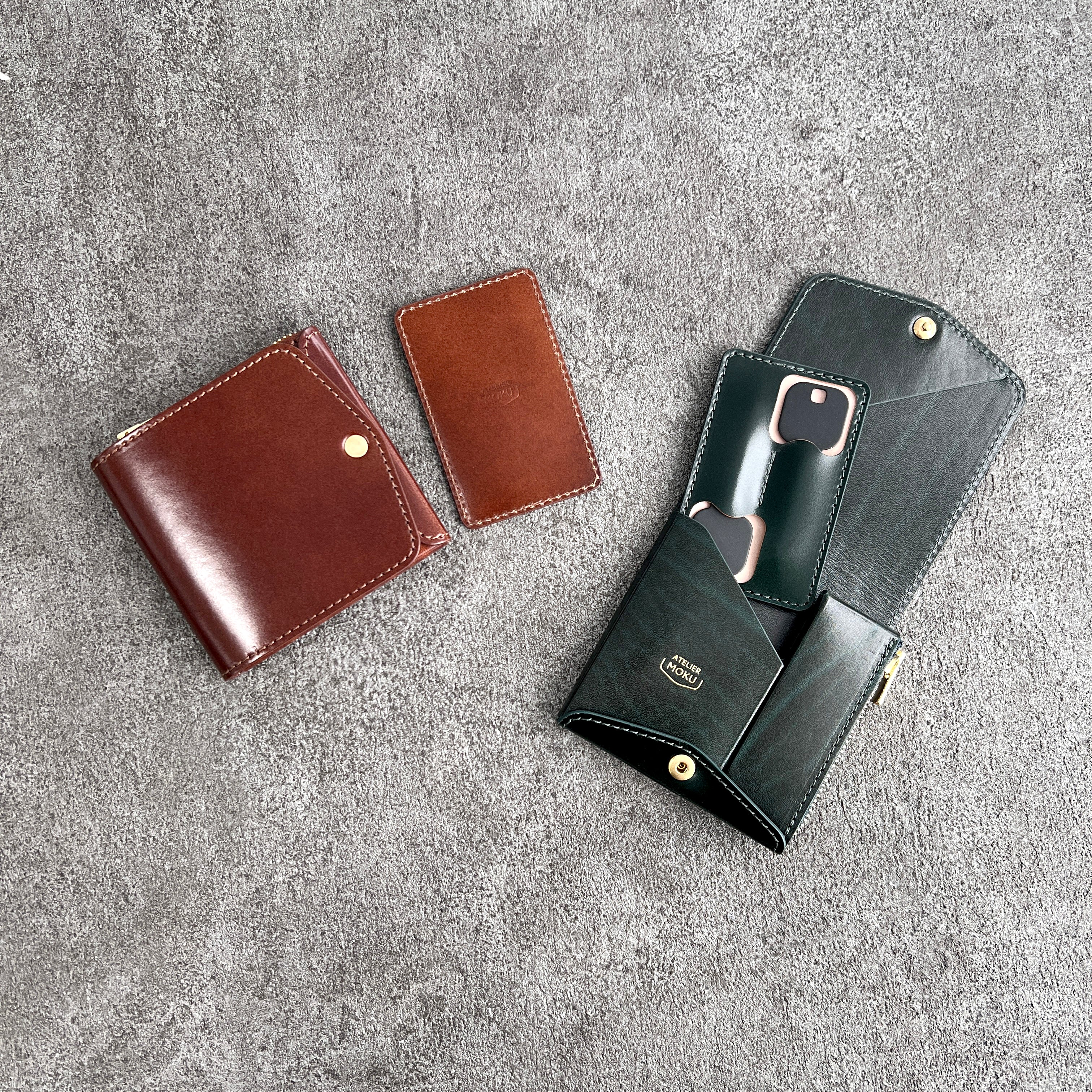 [セット割]カード型キーケース Kachan Cordovan