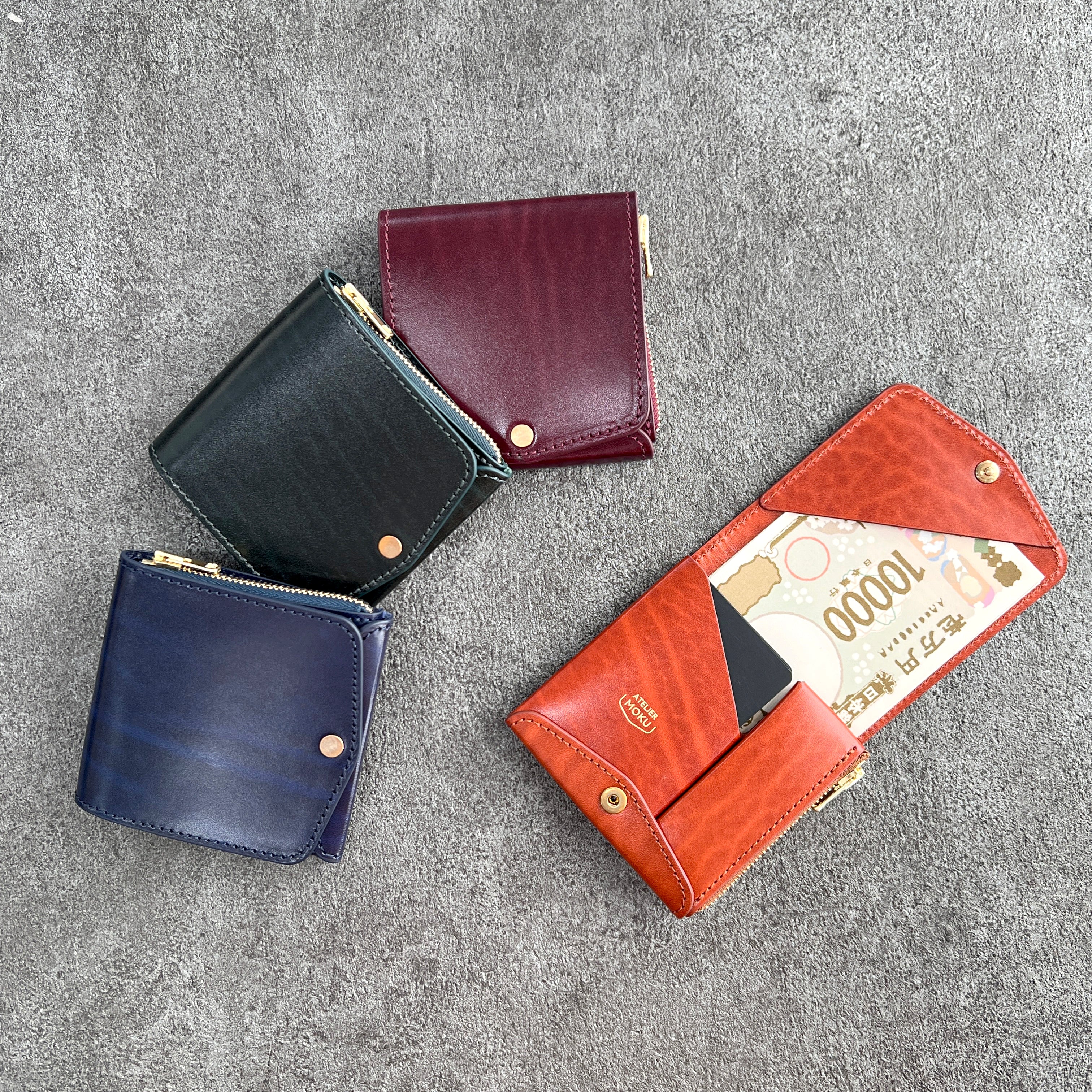 ATELIER MOKU | 薄い財布などの革小物ブランド