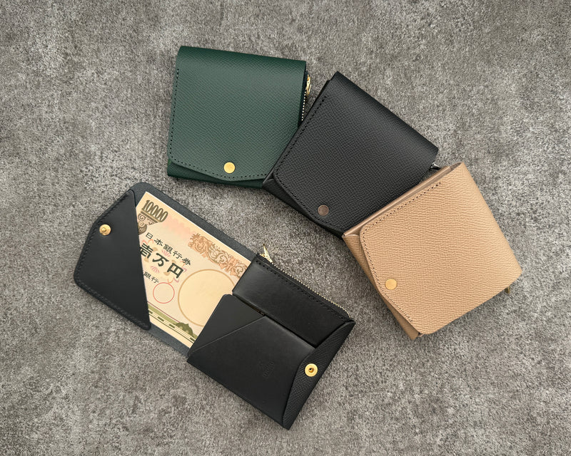 薄い財布 メンズ・レディース/小さく薄い財布Saku ver.3 Noblessacalf 