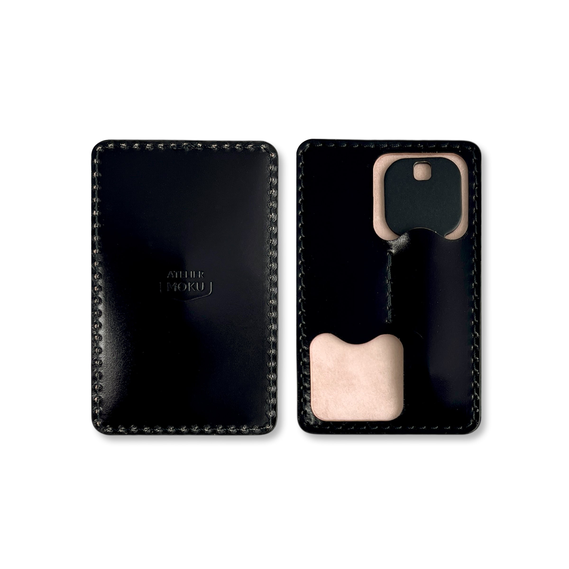 セット割]カード型キーケース Kachan Cordovan
