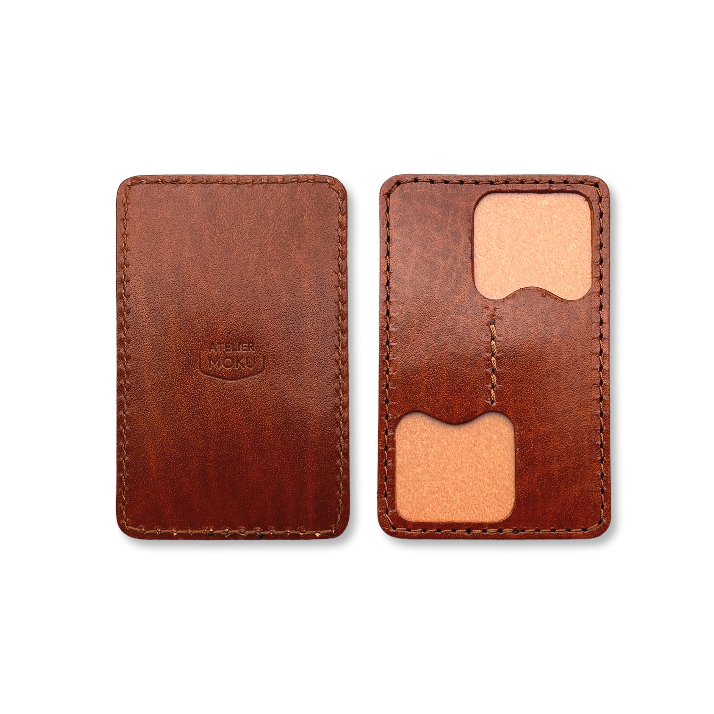 Small and thin wallet Saku ver.3 Plus Cordovan