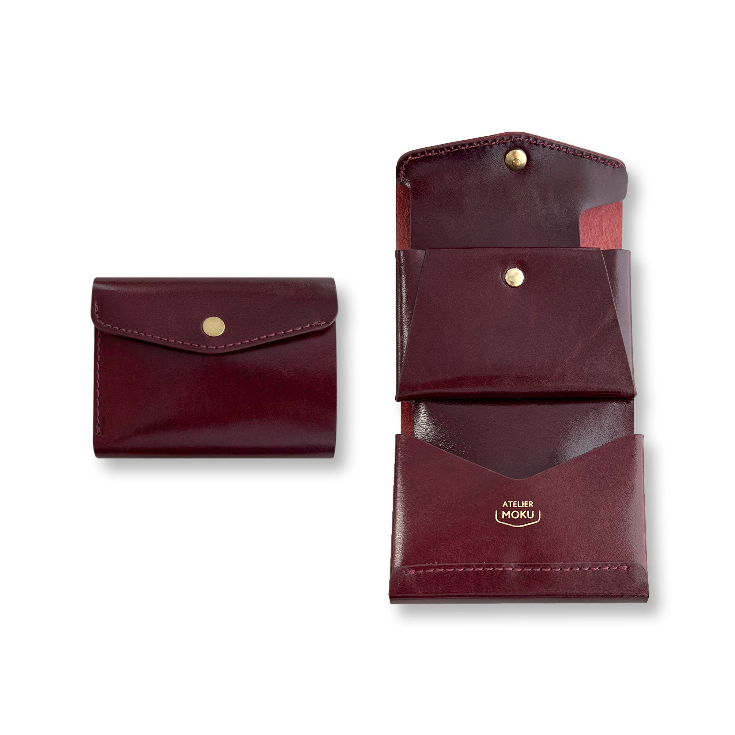 Small and thin tri-fold wallet PALUMO Rugato