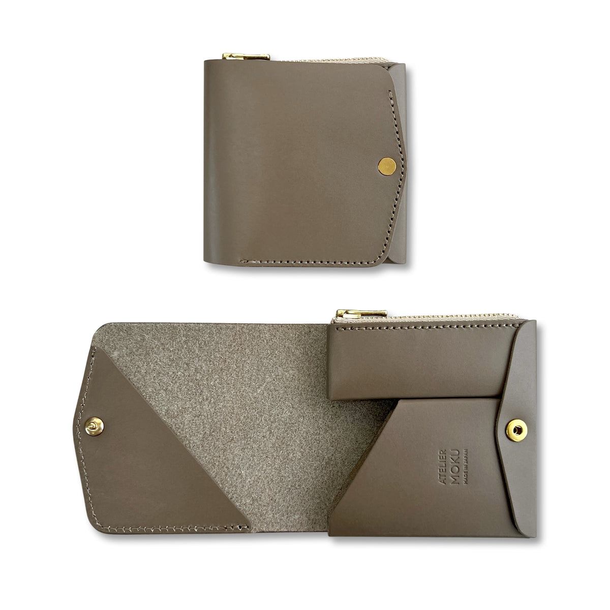 Small and thin wallet SAKU ver.3 Buttero