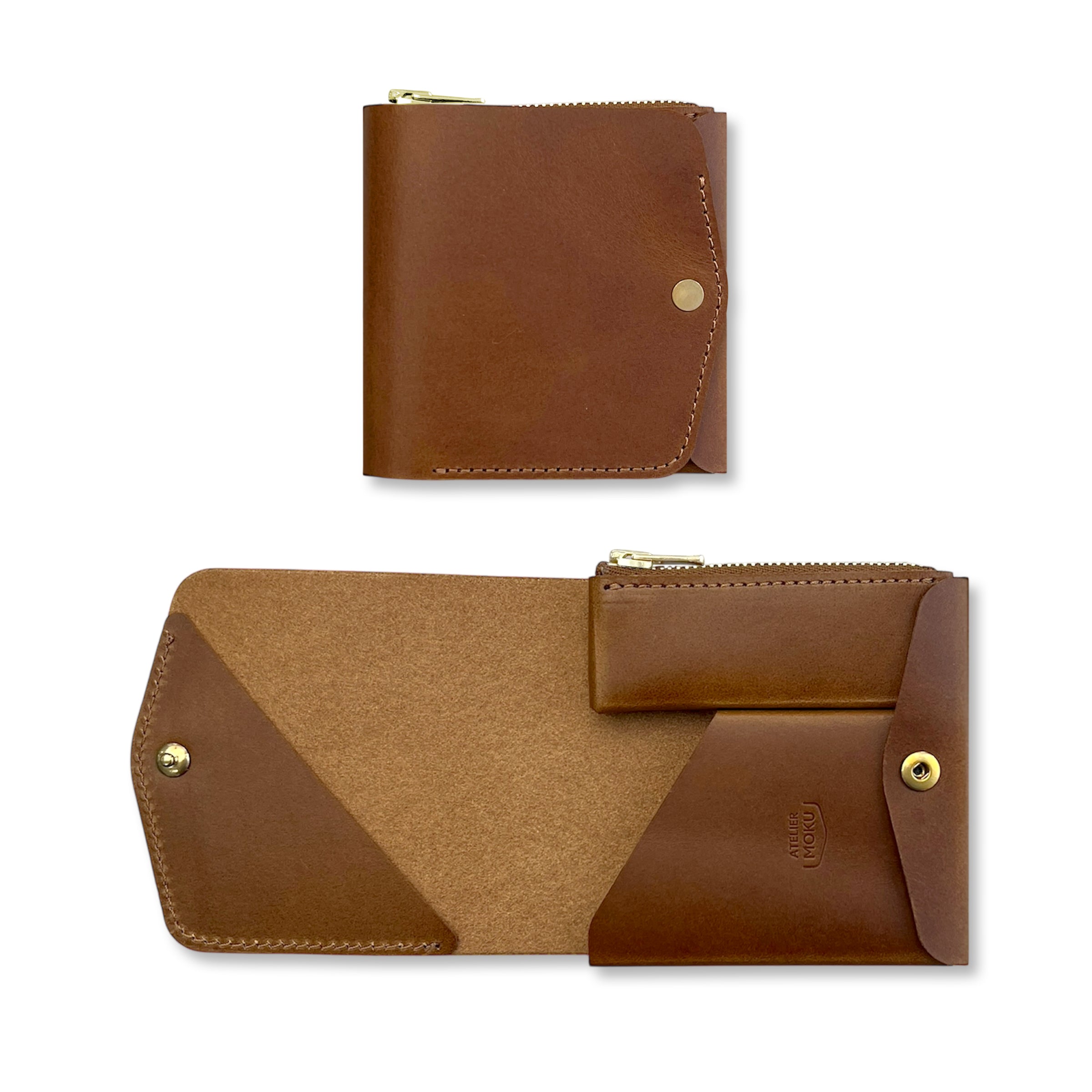 Small and thin wallet SAKU ver.3 Buttero