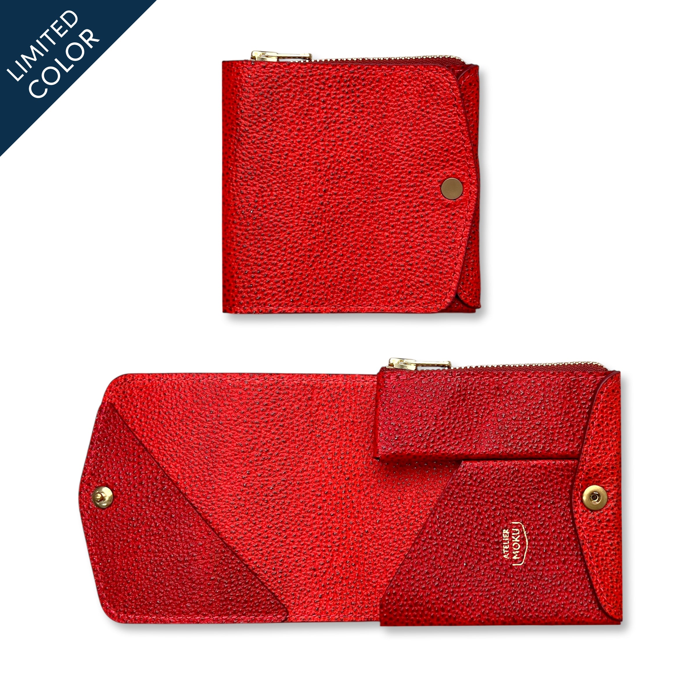 小さく薄い財布SAKU ver.3 Plus 黒桟革