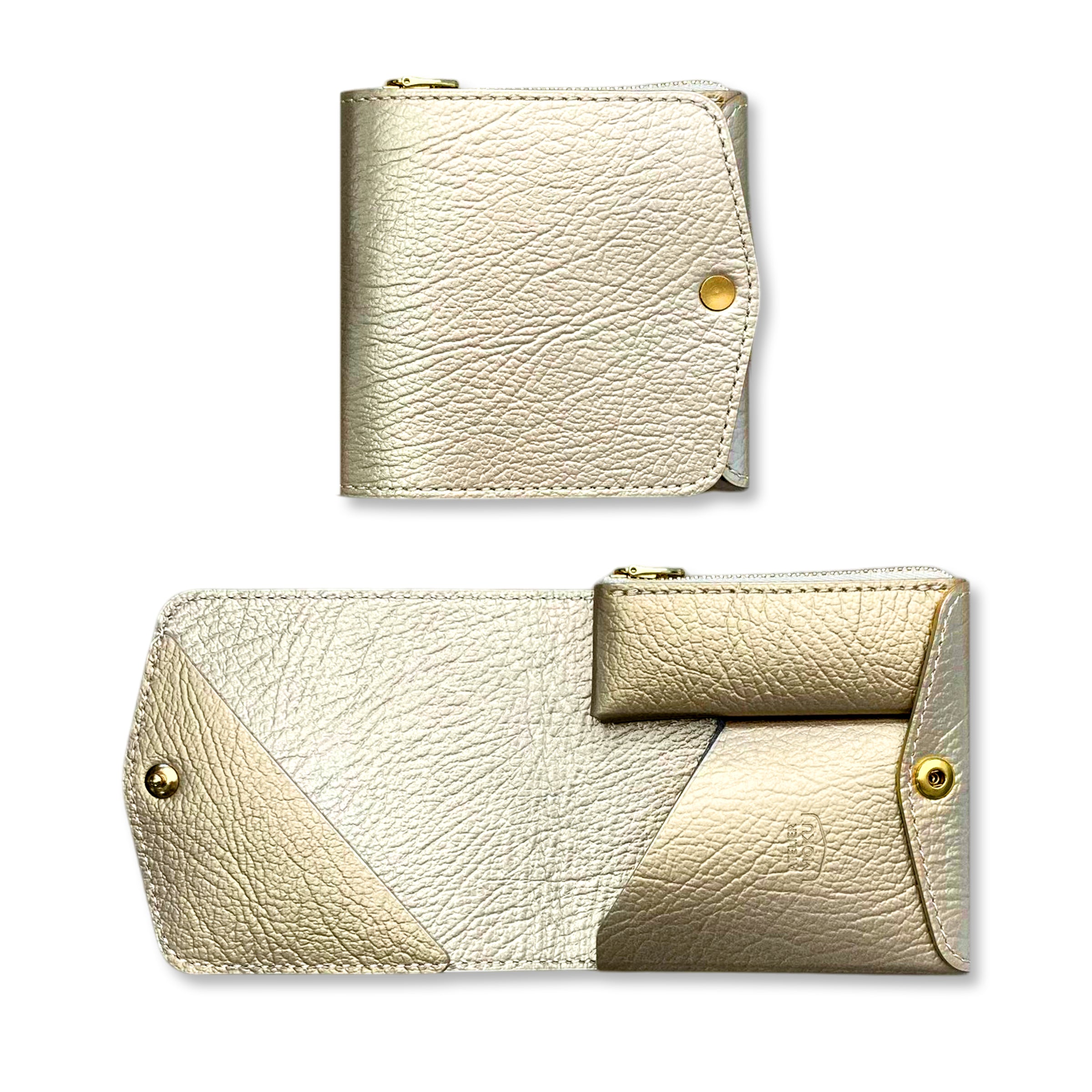 Small and thin wallet SAKU ver.3 Plus Metallic Shrink