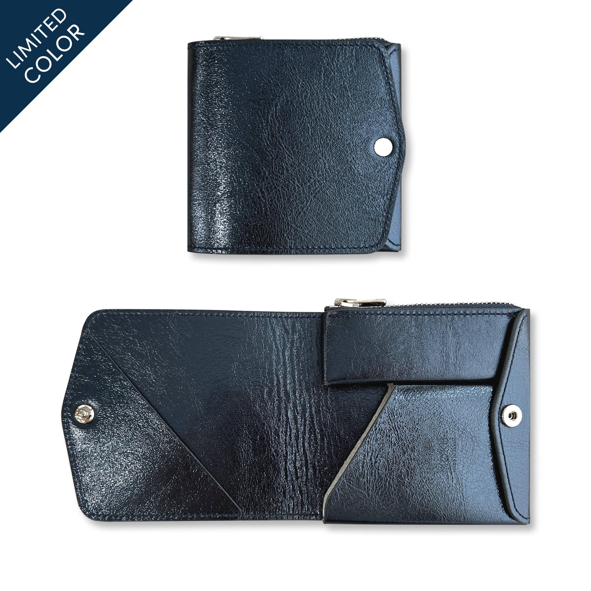 小さく薄い財布SAKU ver.3 Plus Meteor Leather