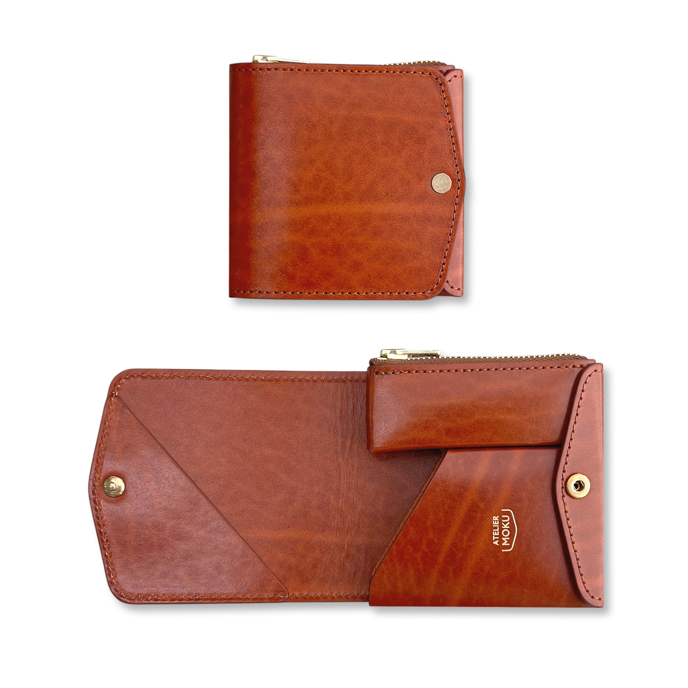 Small and thin wallet Saku ver.3 Plus Rugato