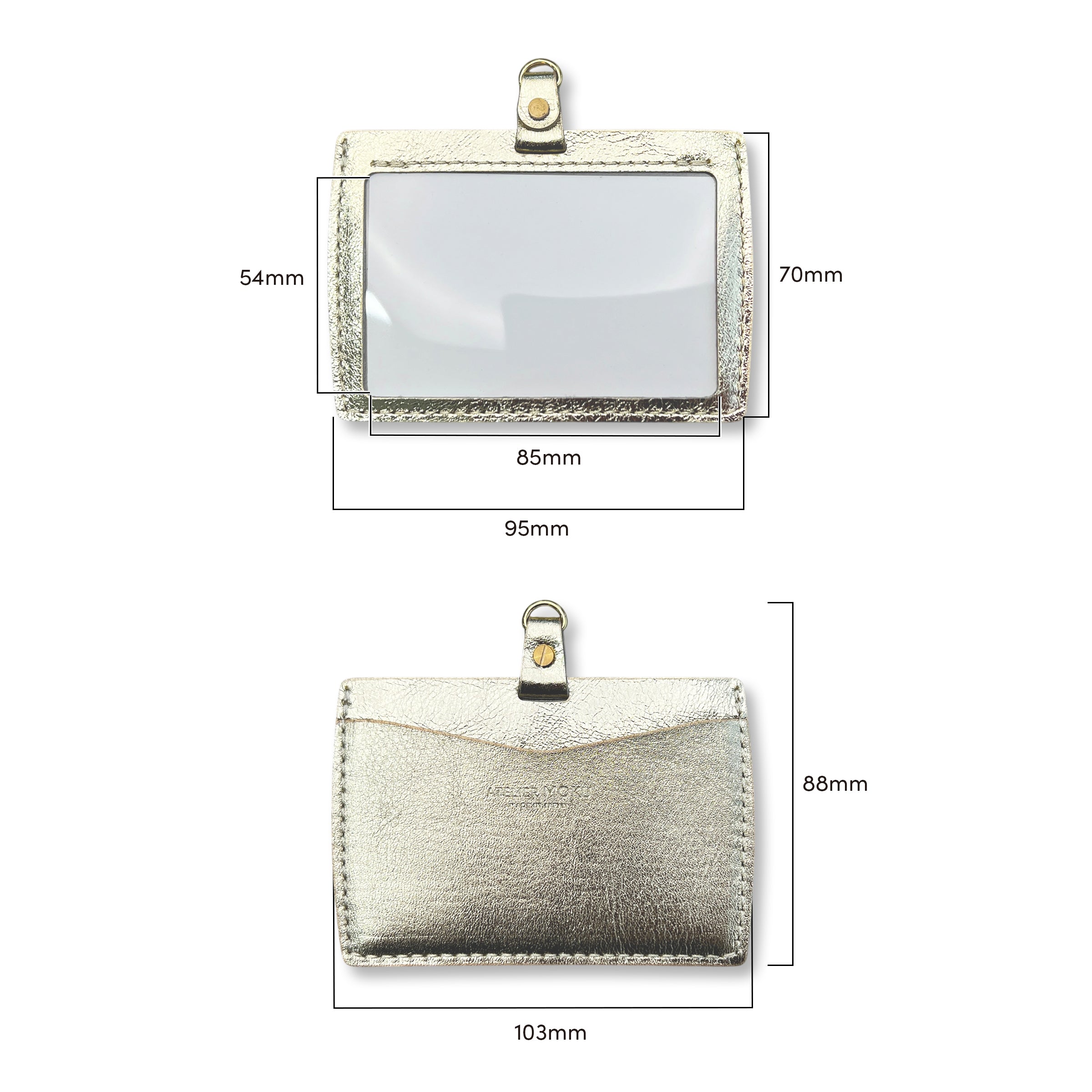IDカードホルダー Shine YK(横型) Meteor Leather