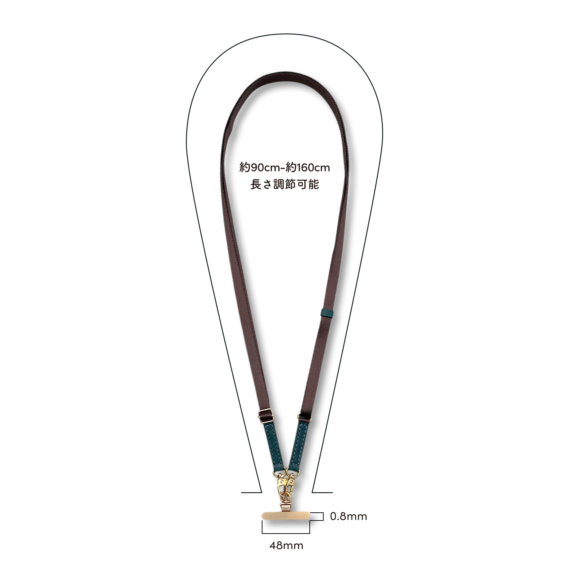 [4/18(土)予約開始]スマホショルダーストラップ Syorun Pueblo