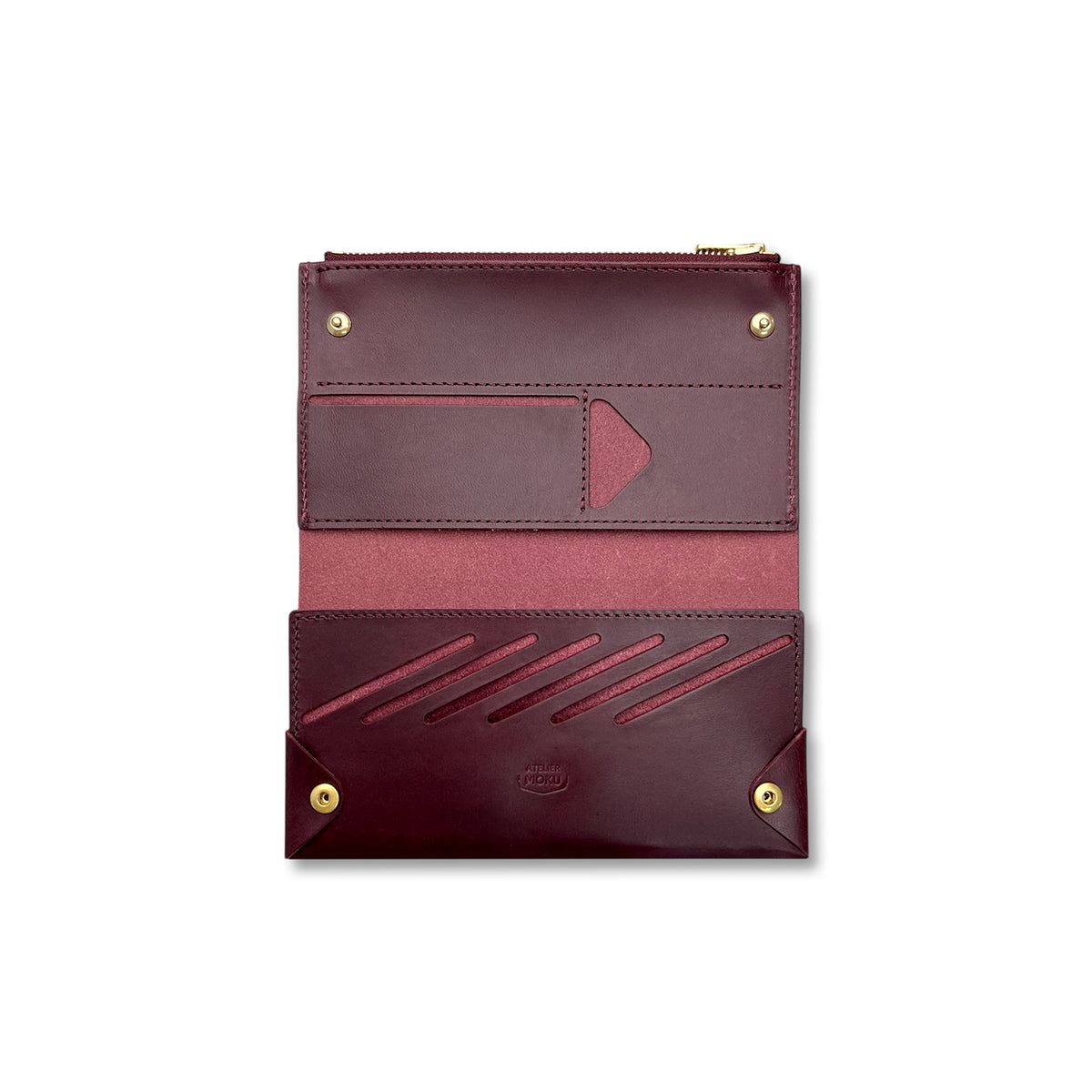Small and thin long wallet UNO ver.2 Buttero