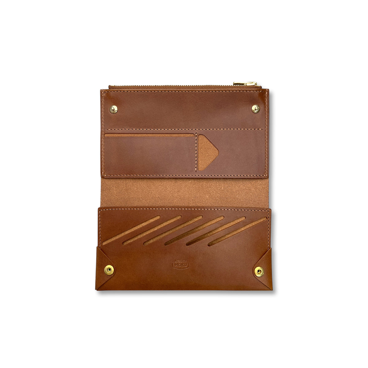 Small and thin long wallet UNO ver.2 Buttero