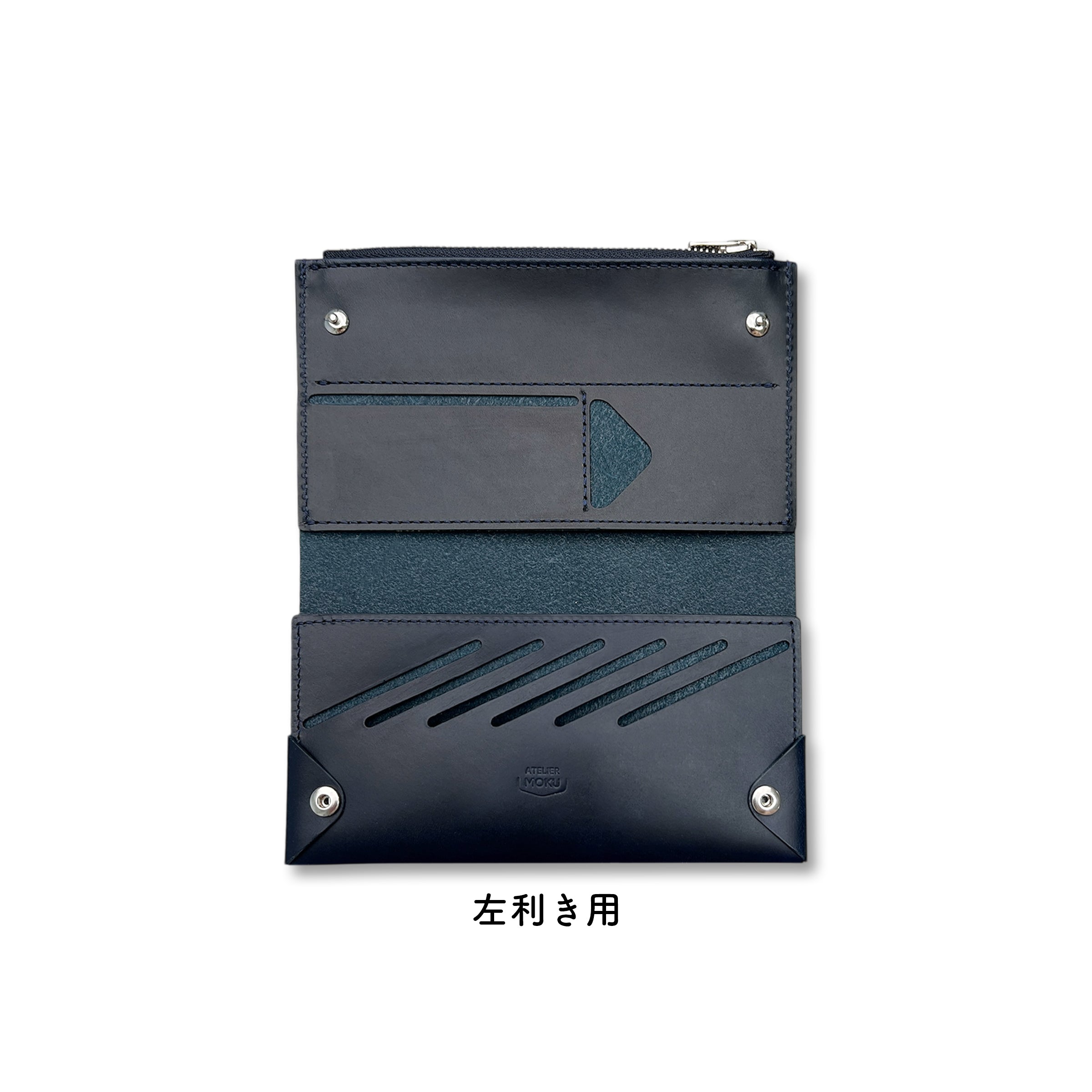 薄い財布 メンズ・レディース/小さく薄い長財布UNO ver.2 Buttero