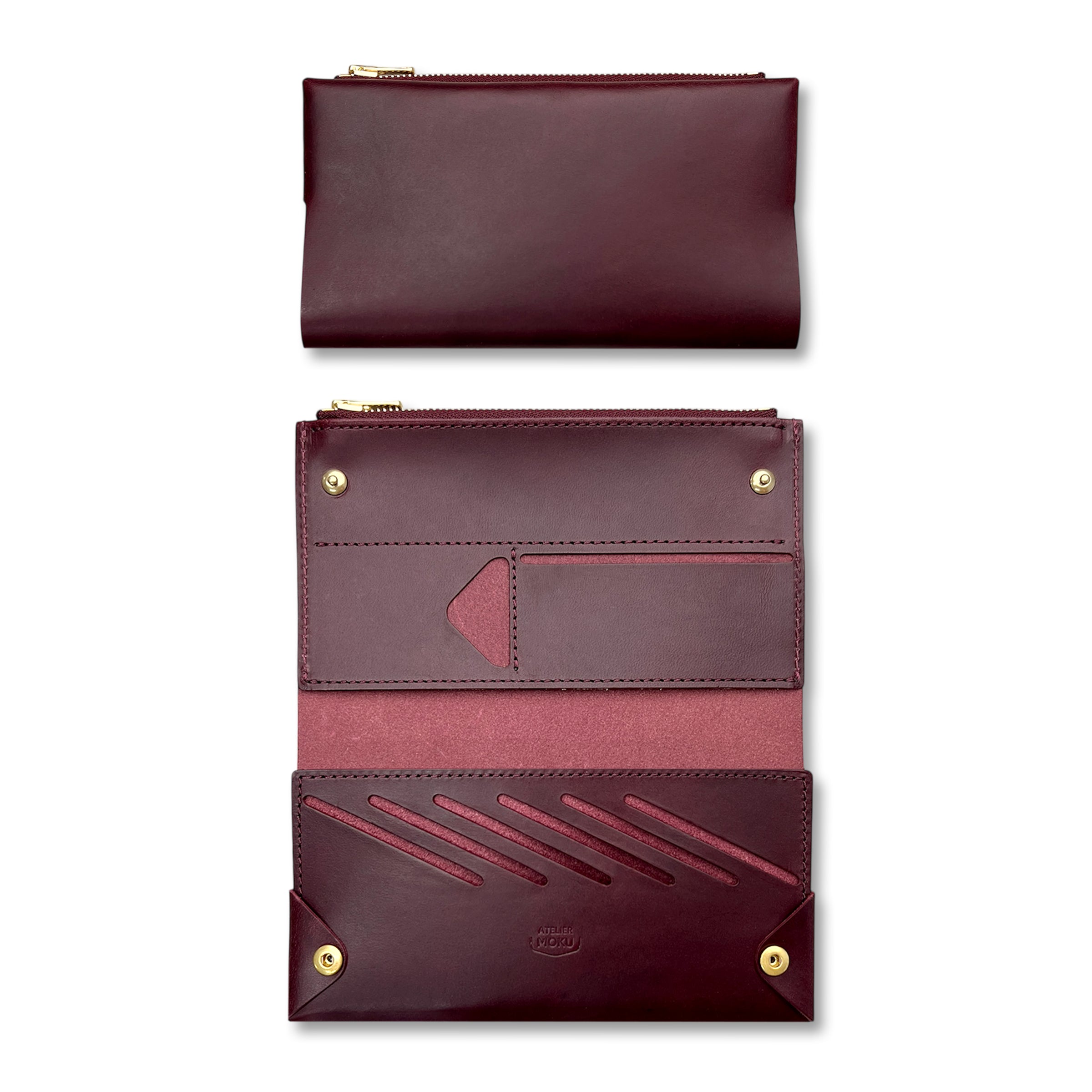 小さく薄い長財布UNO ver.2 Buttero