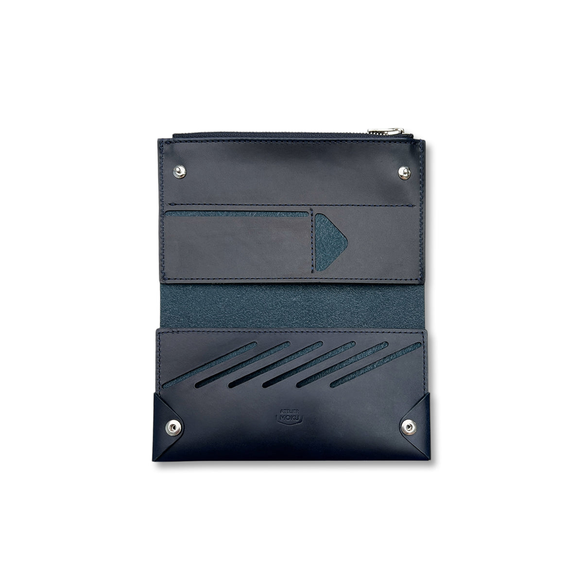 Small and thin long wallet UNO ver.2 Buttero
