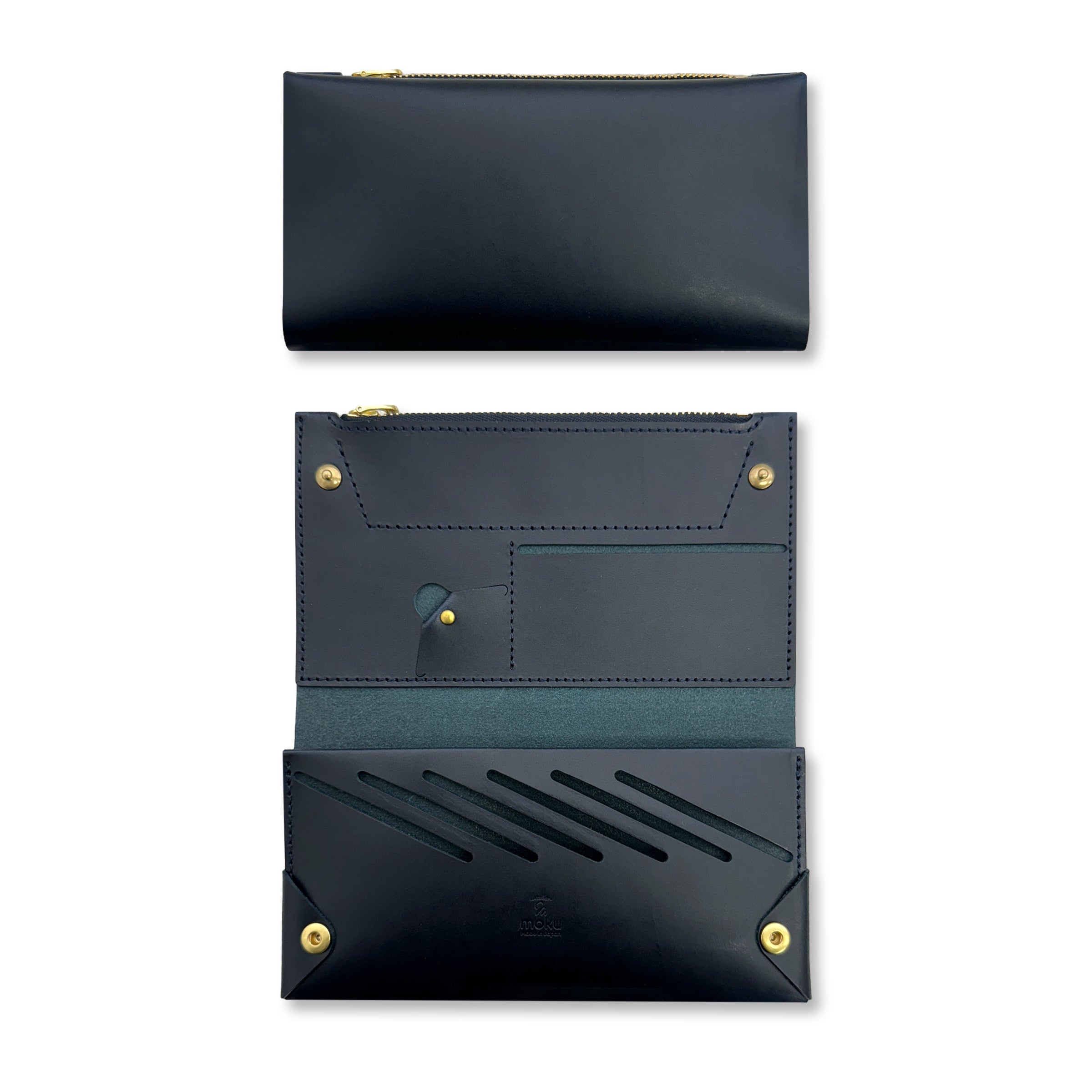 Small and thin long wallet Uno Buttero