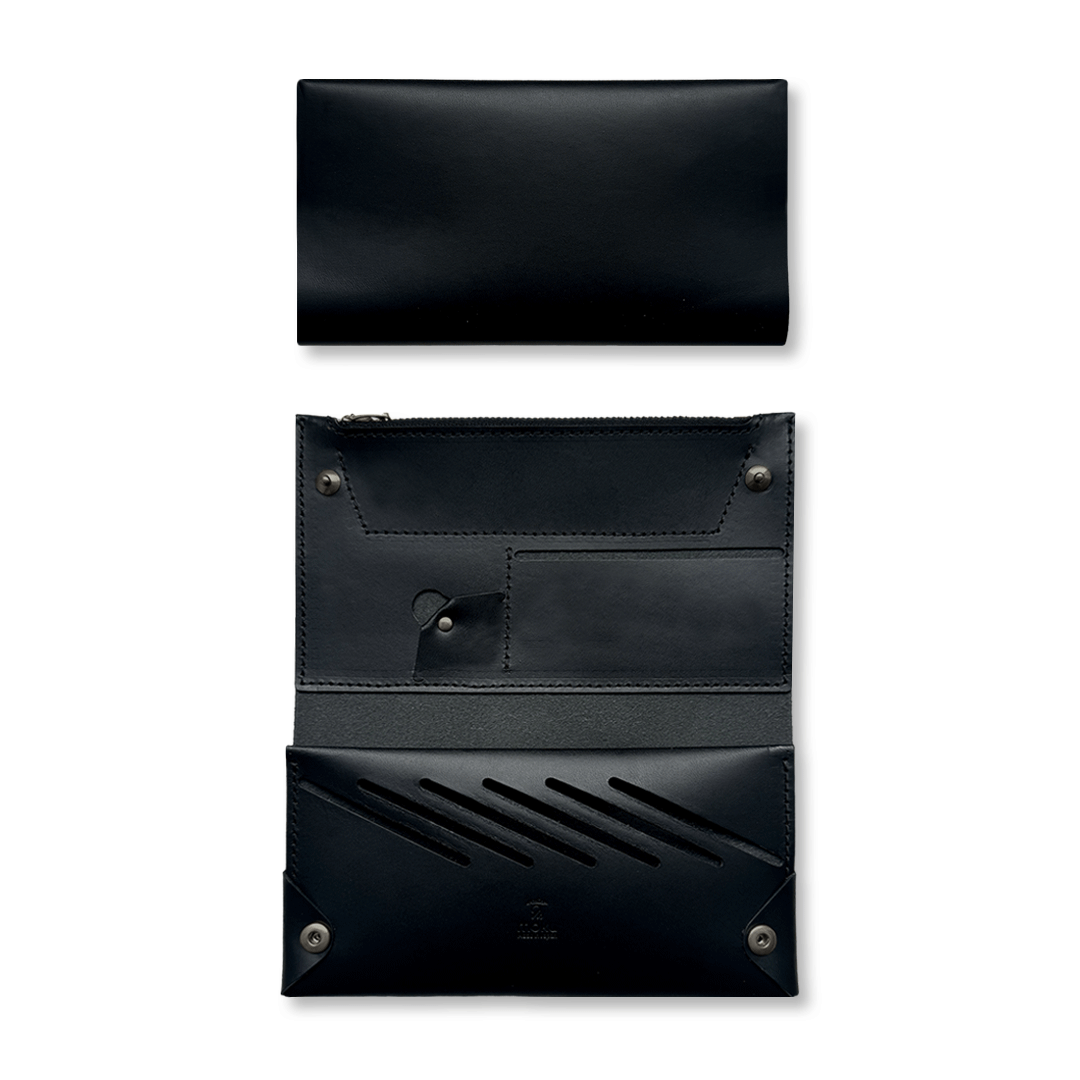 Small and thin long wallet Uno Buttero