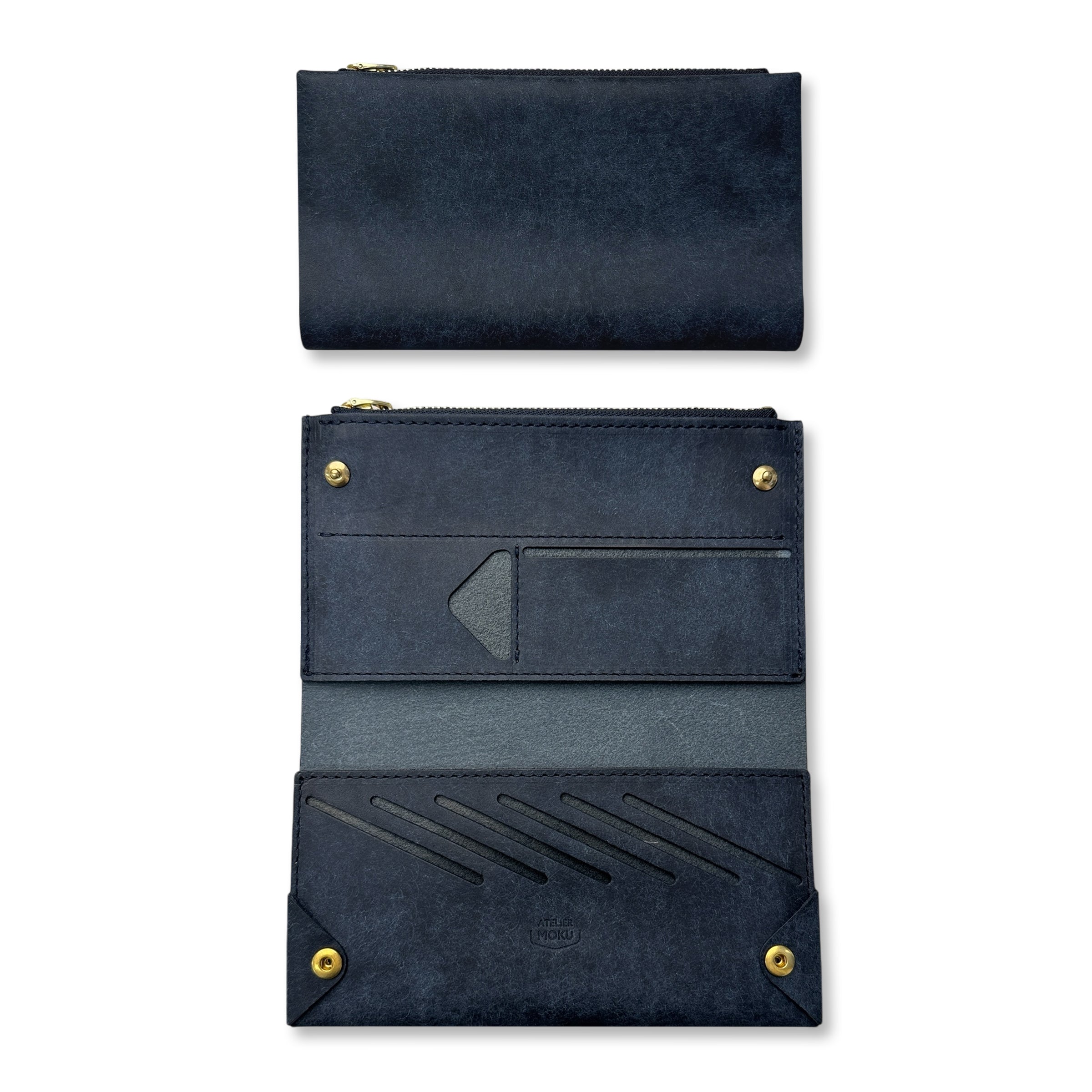 Small and thin long wallet UNO ver.2 Pueblo