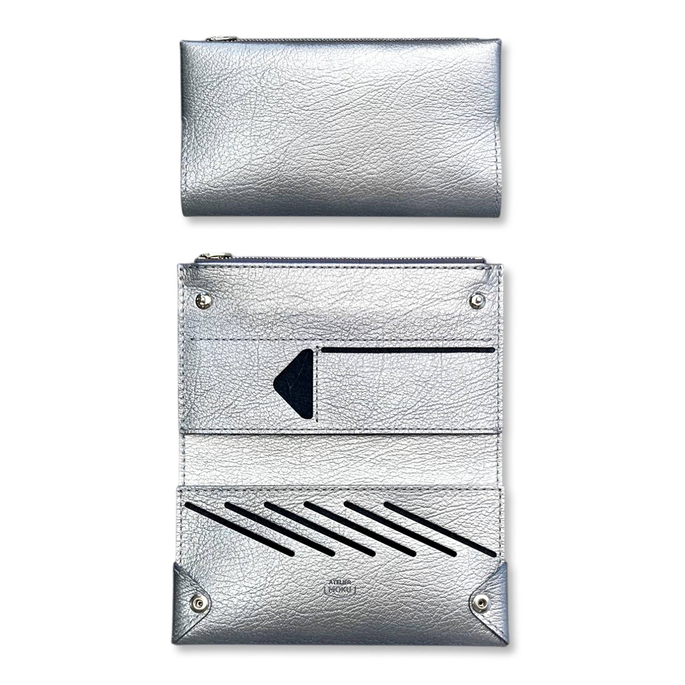 Small and thin long wallet UNO ver.2 Plus Metallic Shrink