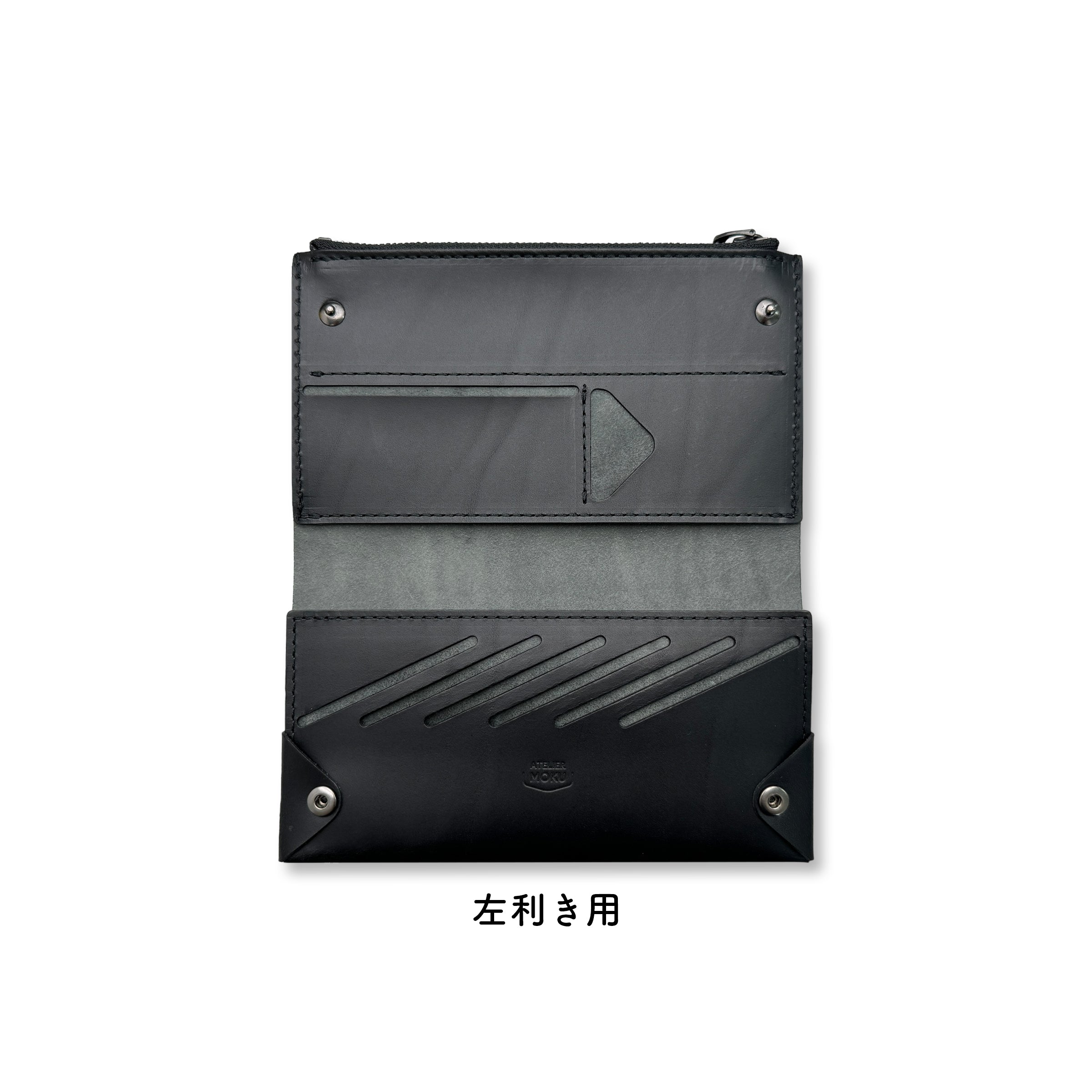 Small and thin long wallet UNO ver.2 Buttero