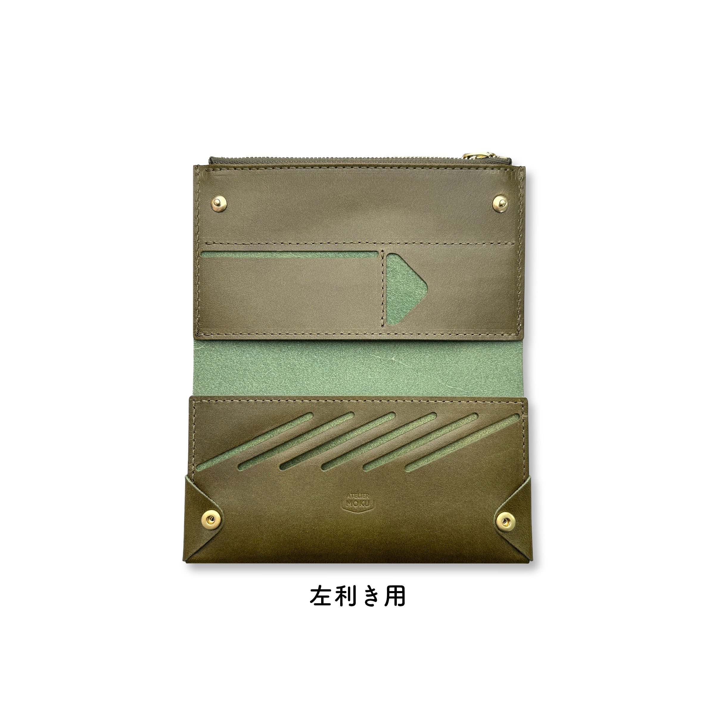 Small and thin long wallet UNO ver.2 Buttero