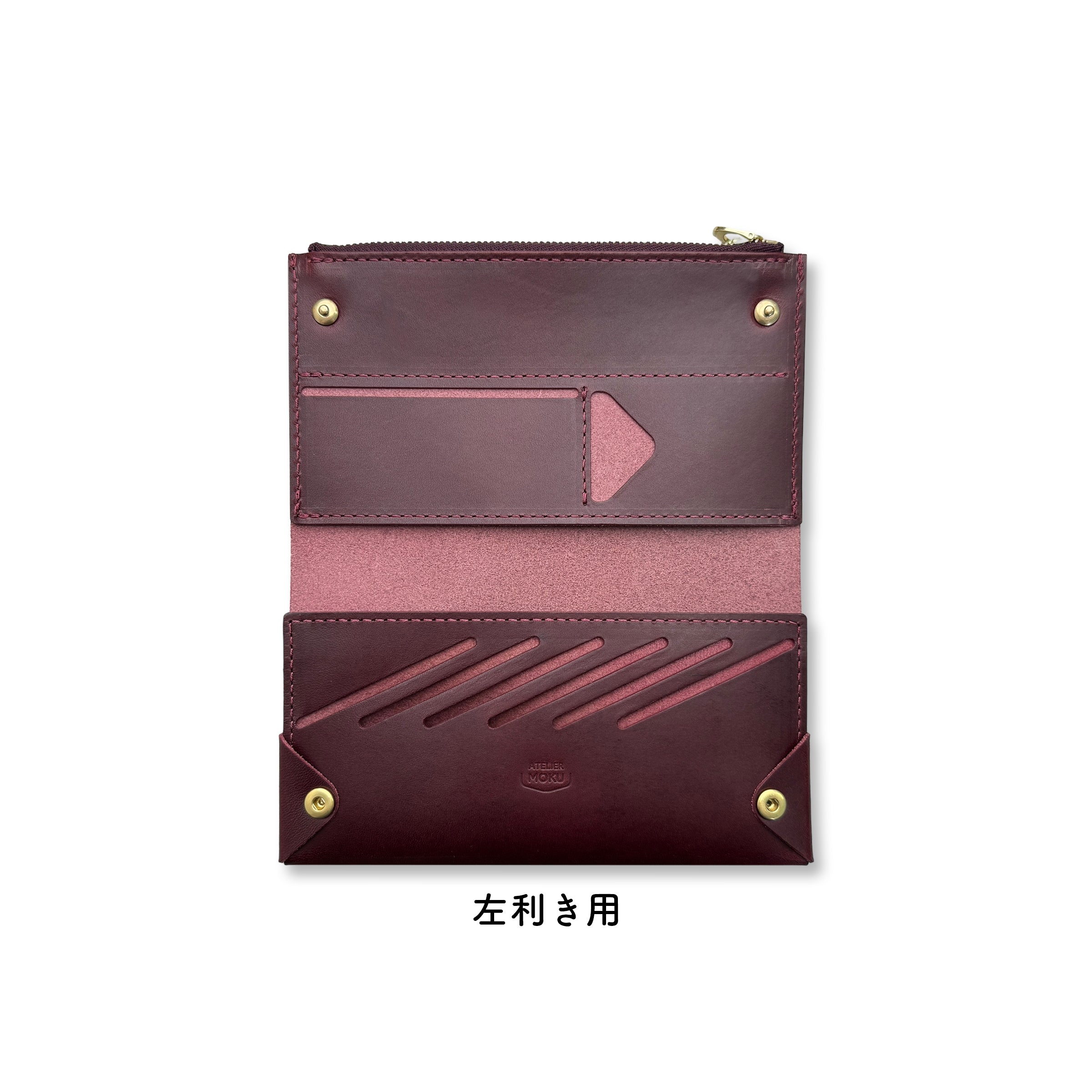 Small and thin long wallet UNO ver.2 Buttero