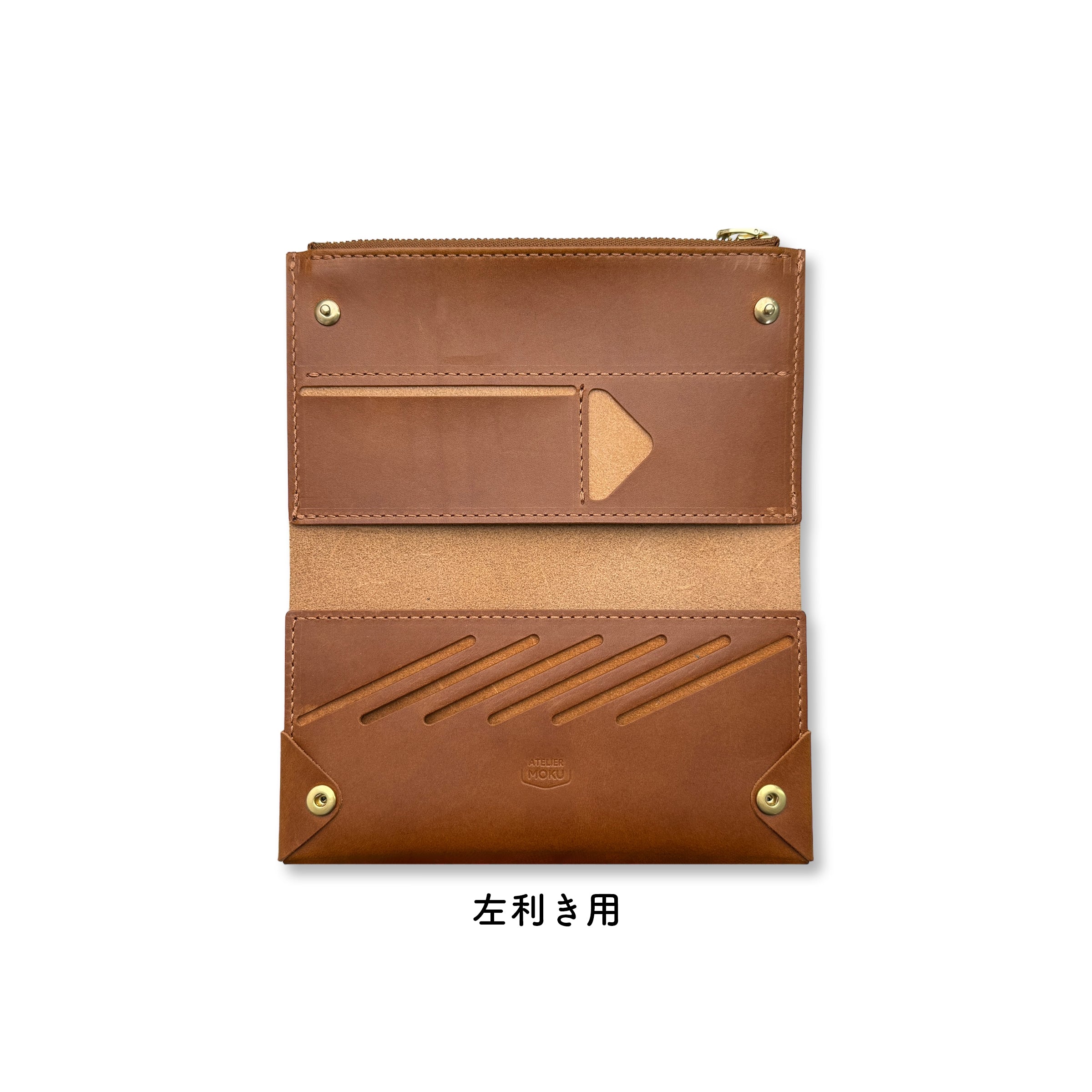 Small and thin long wallet UNO ver.2 Buttero