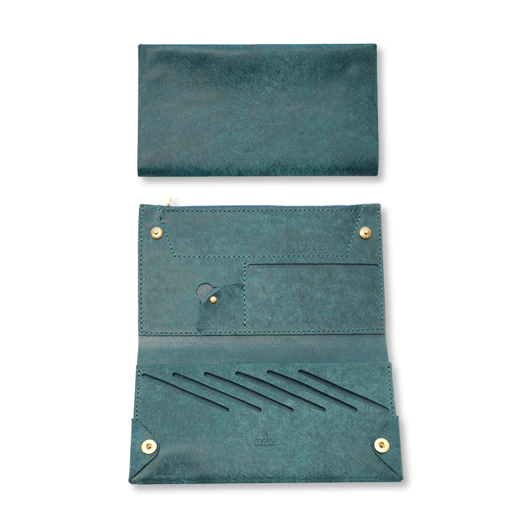 Small and thin long wallet Uno Pueblo