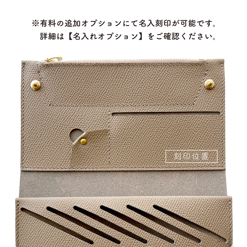 Small and thin long wallet UNO ver.2 Buttero