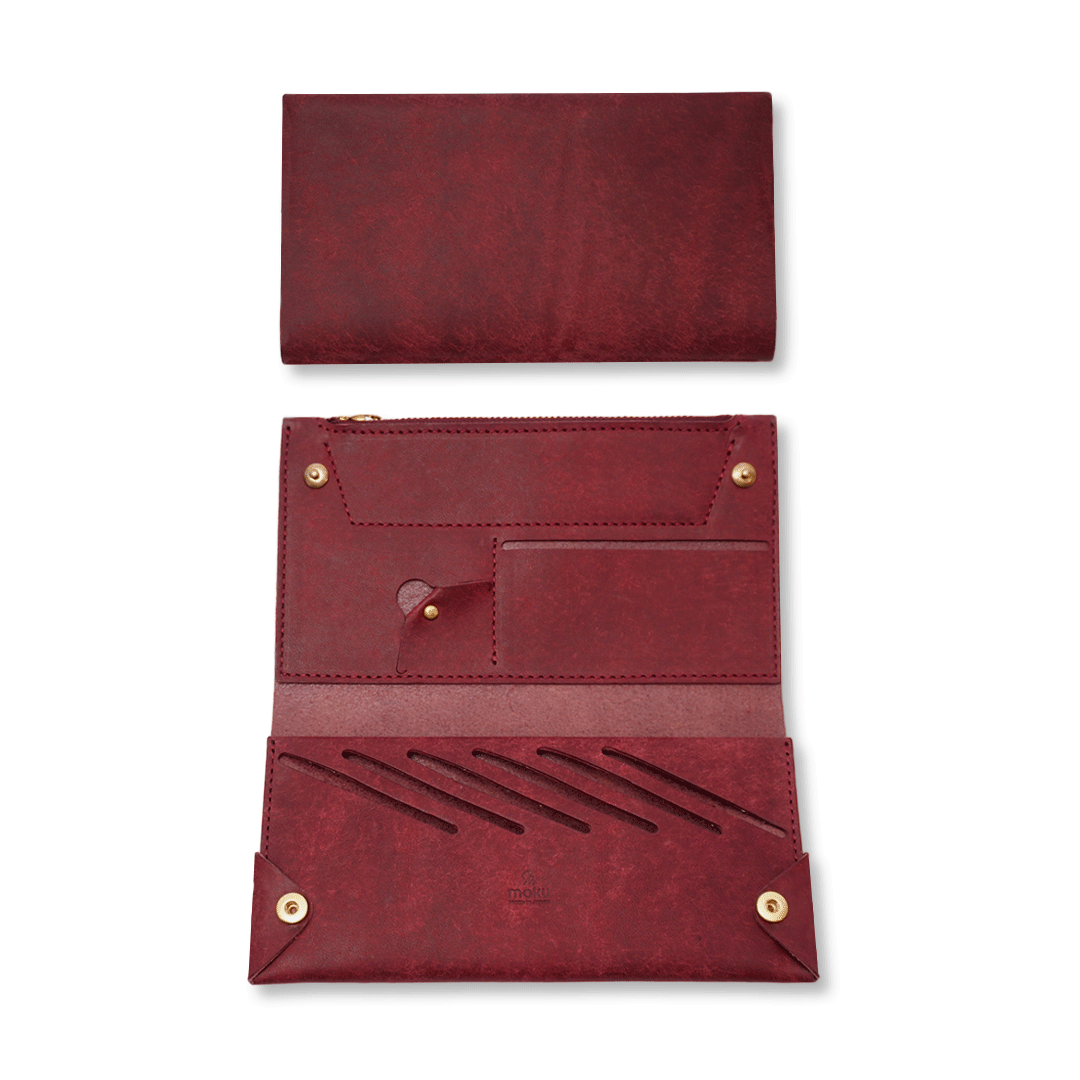 Small and thin long wallet Uno Pueblo